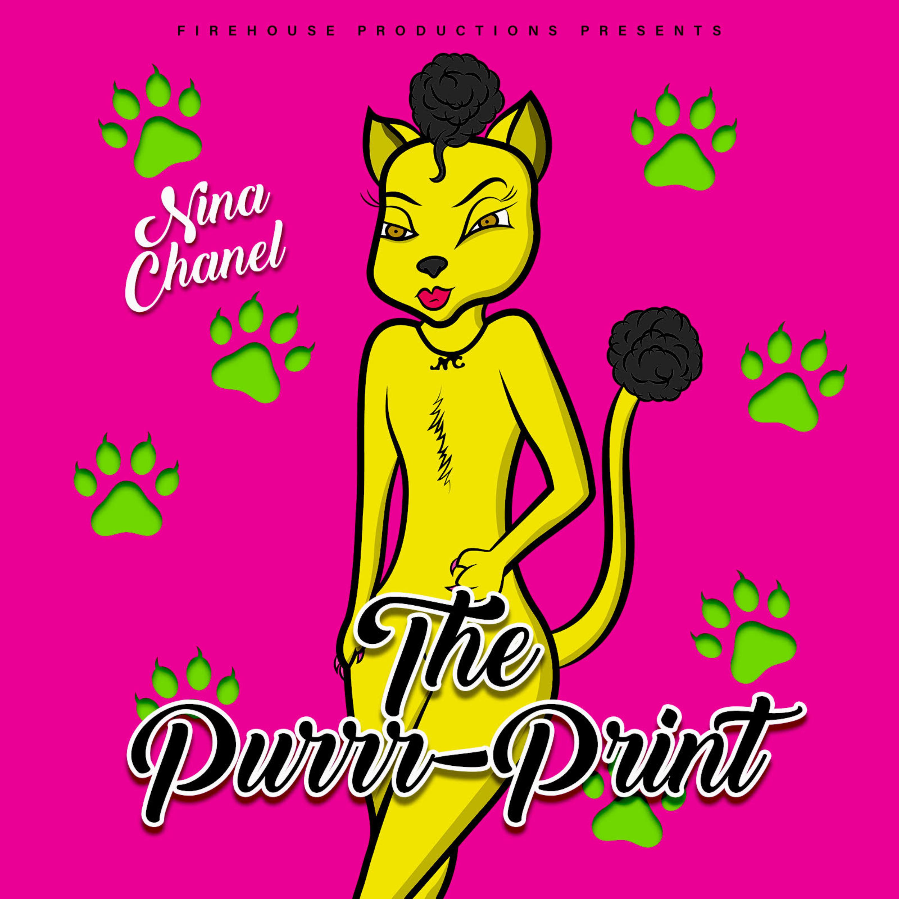The Purrr Print artwork