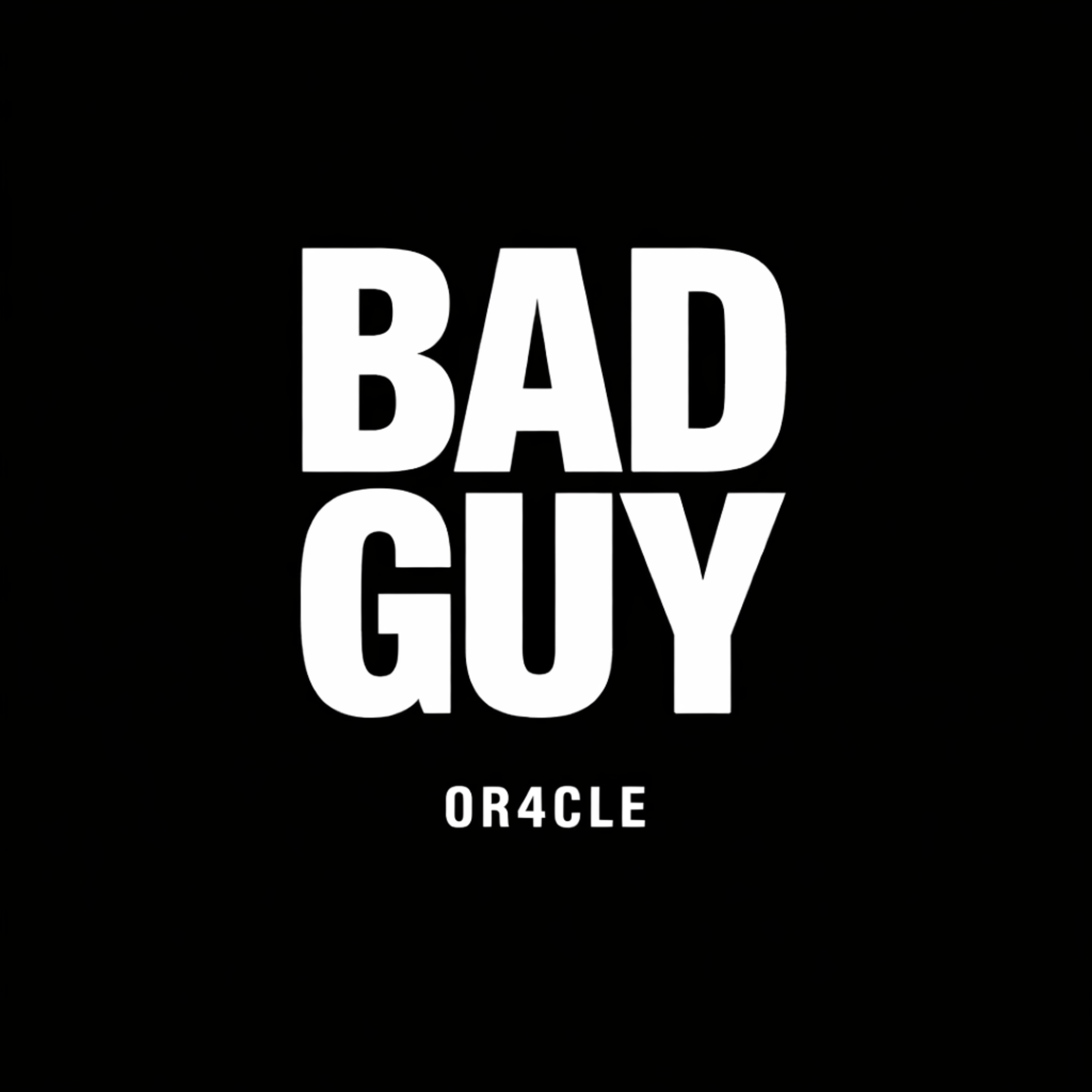 Bad Guy artwork
