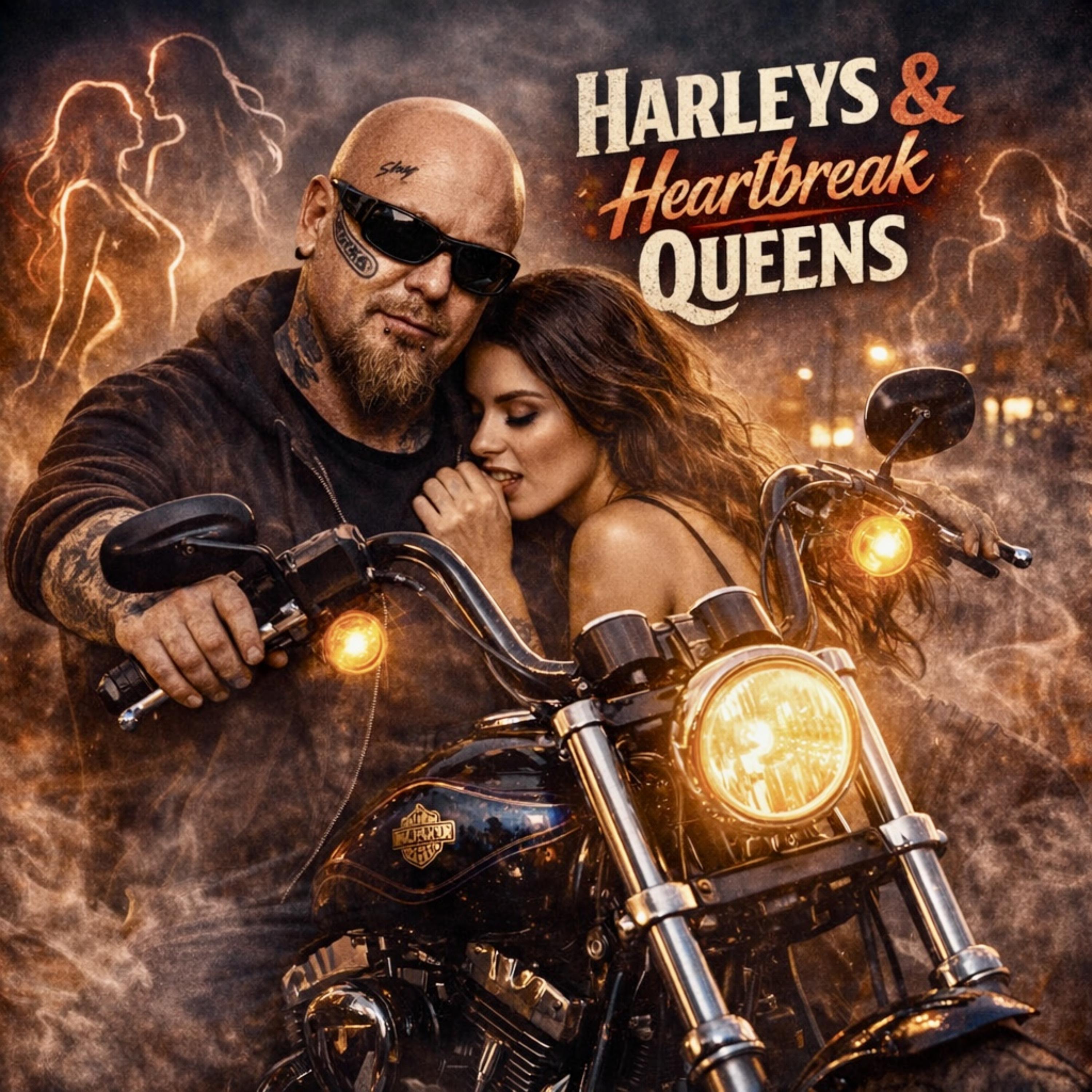 Harleys & Heartbreak Queens artwork