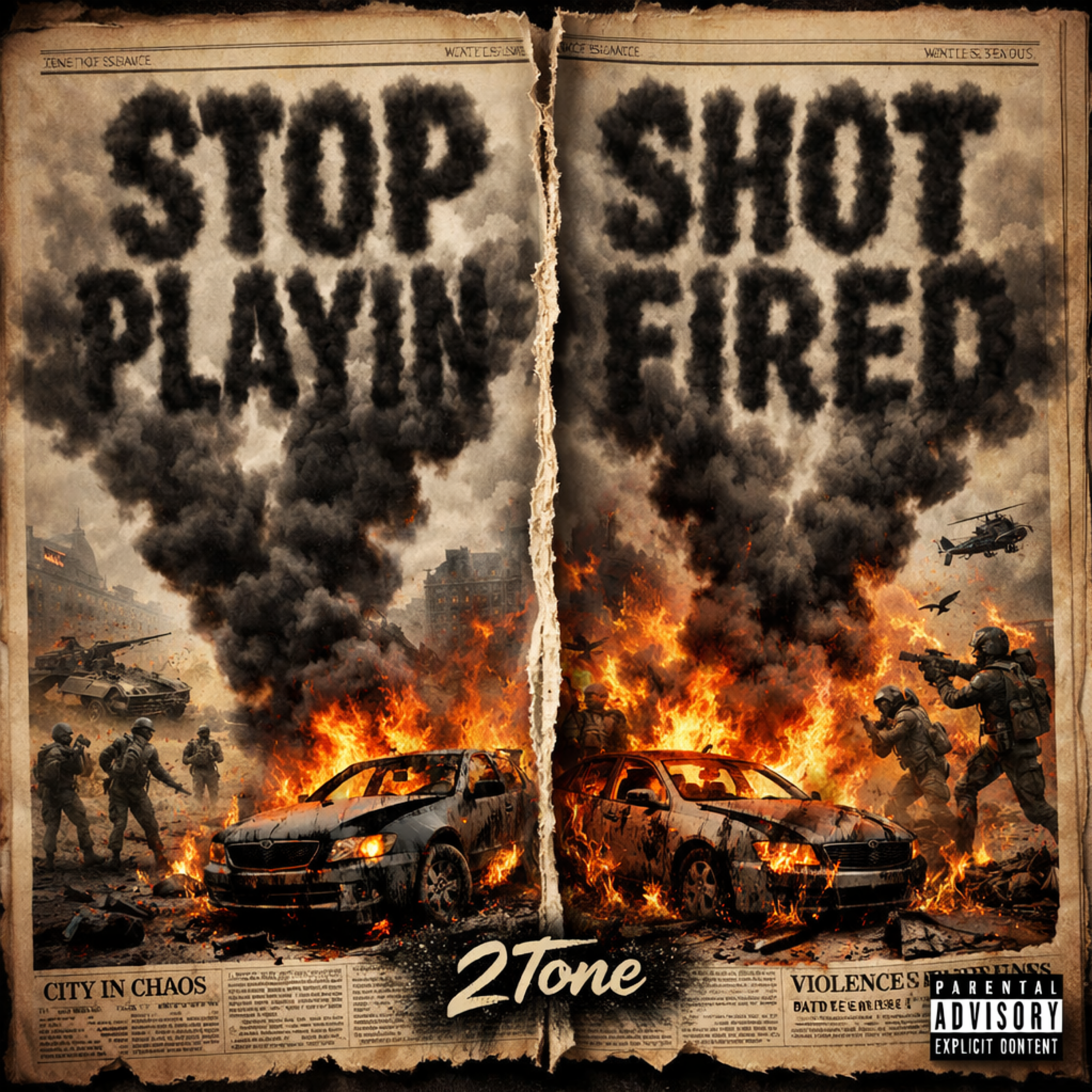 Stop Playin/Shot Fired artwork