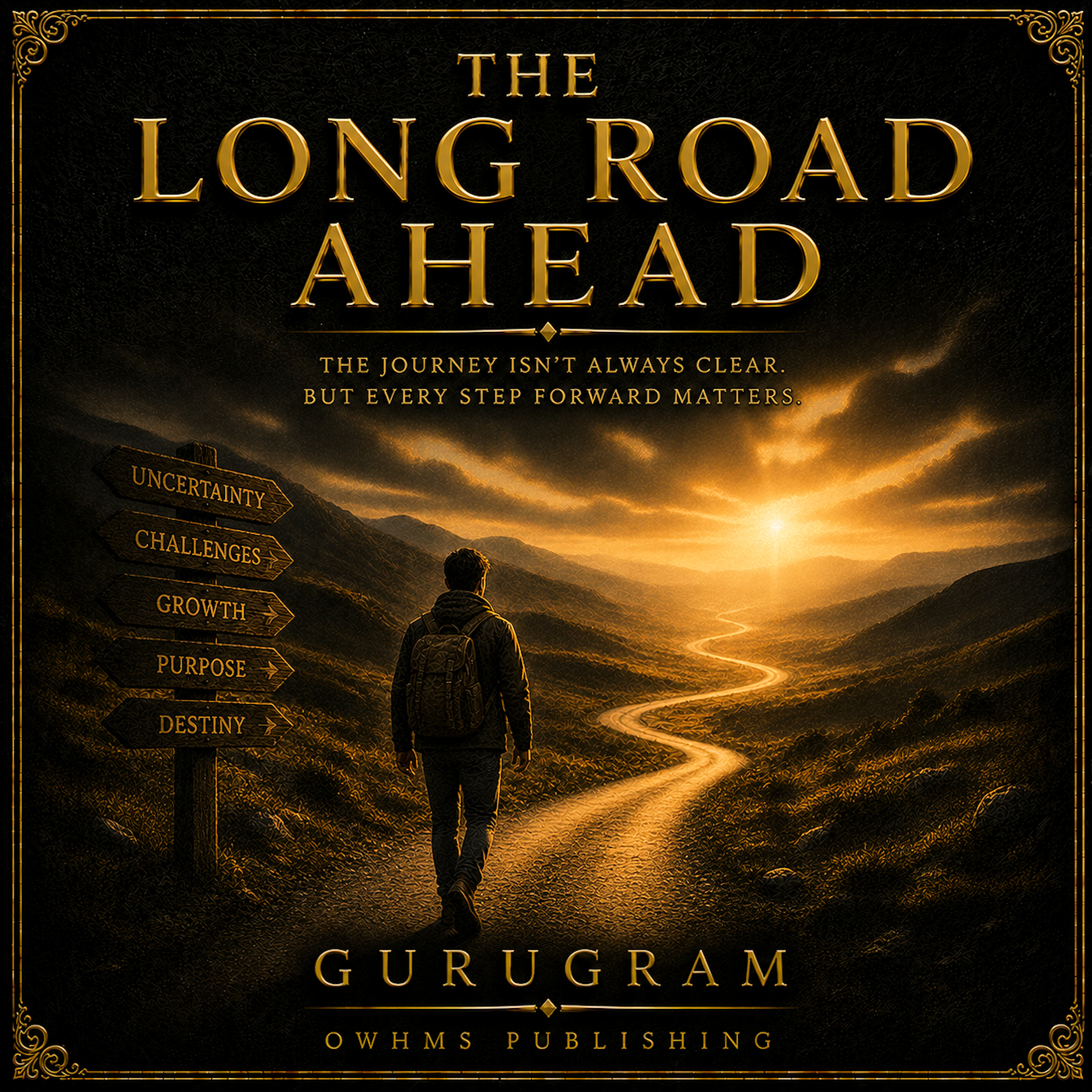 THE LONG ROAD AHEAD by GURUGRAM cover art
