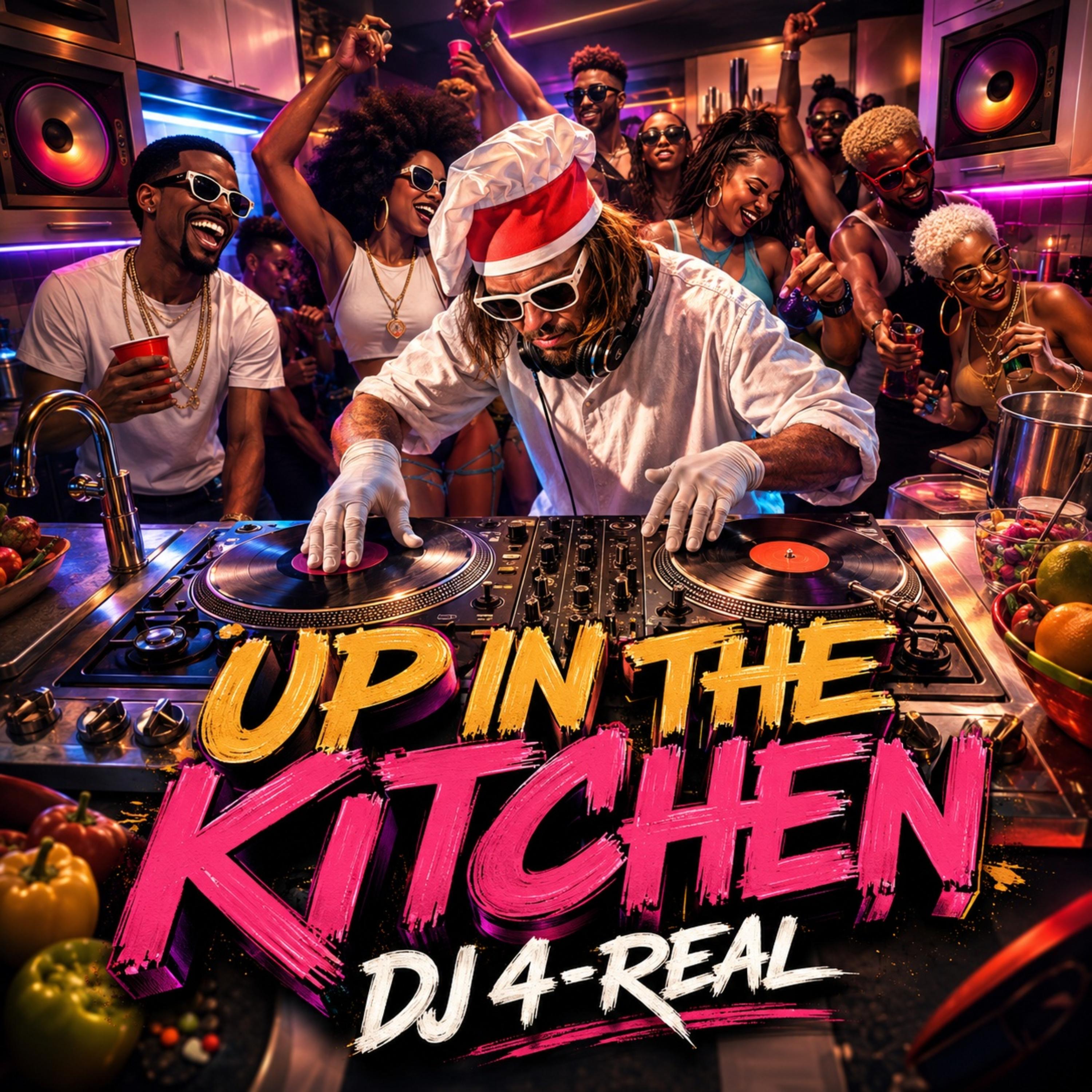 Up In The Kitchen by Dj 4-Real cover art