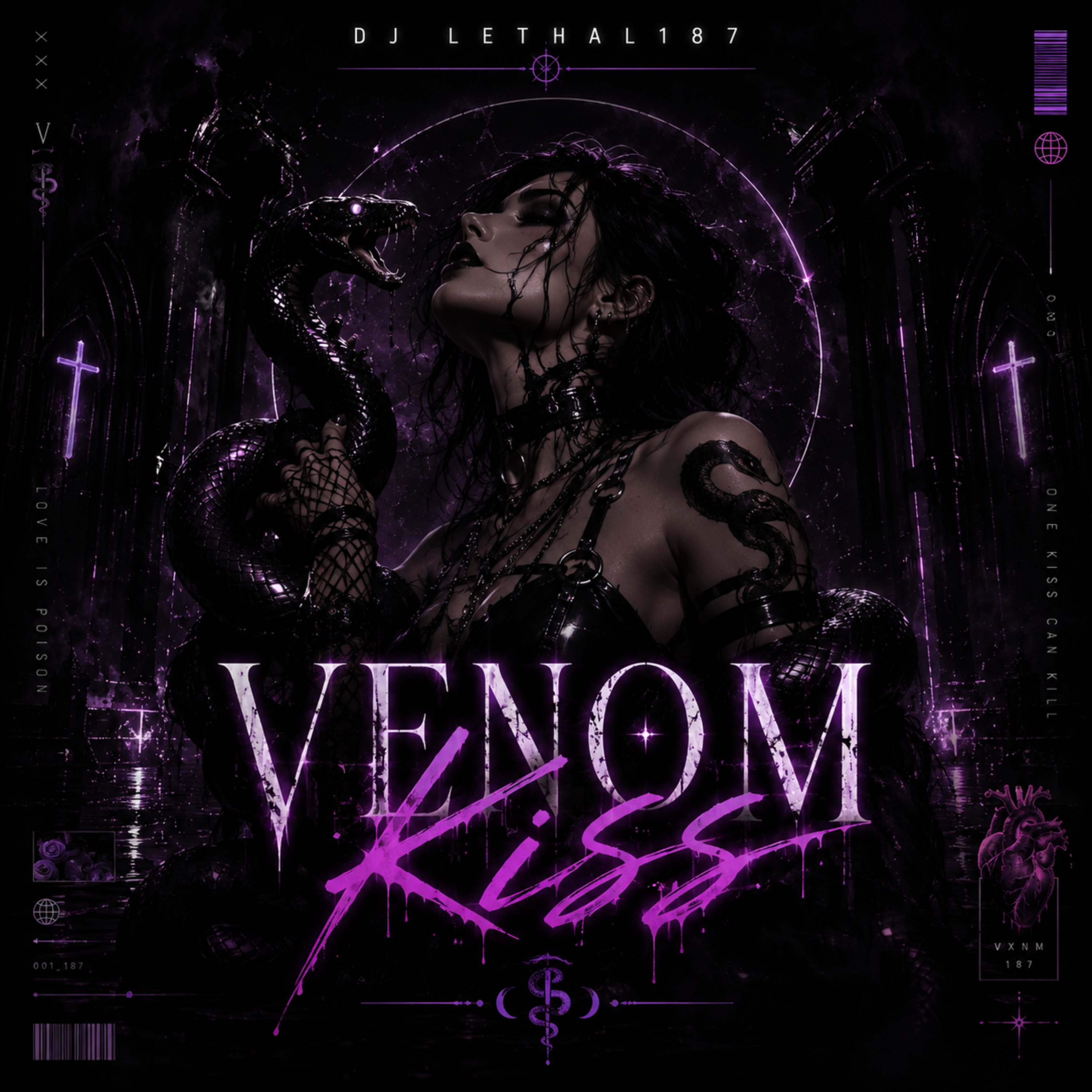 Venom Kiss by DJ Lethal187 cover art