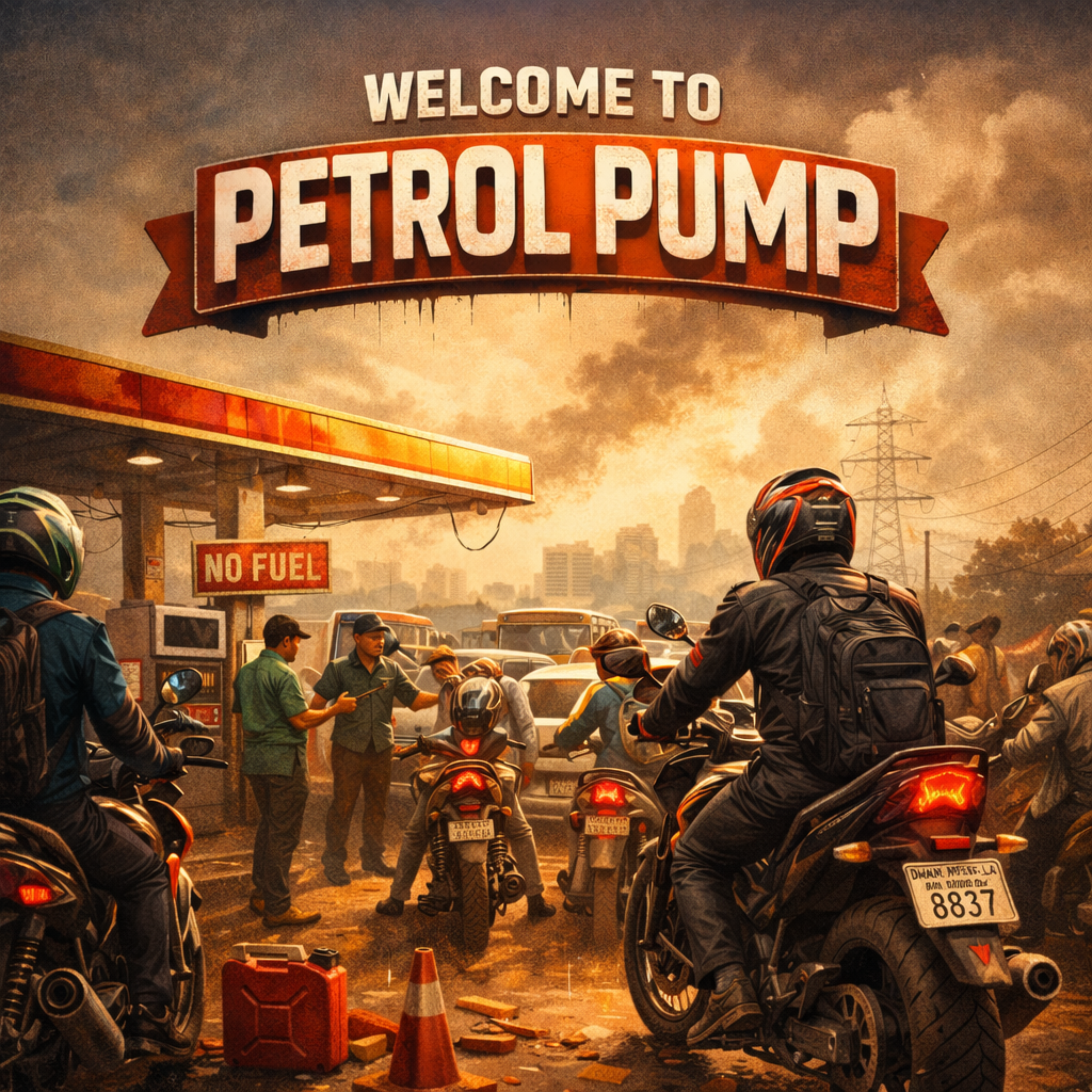 Welcome to Petrol Pump artwork