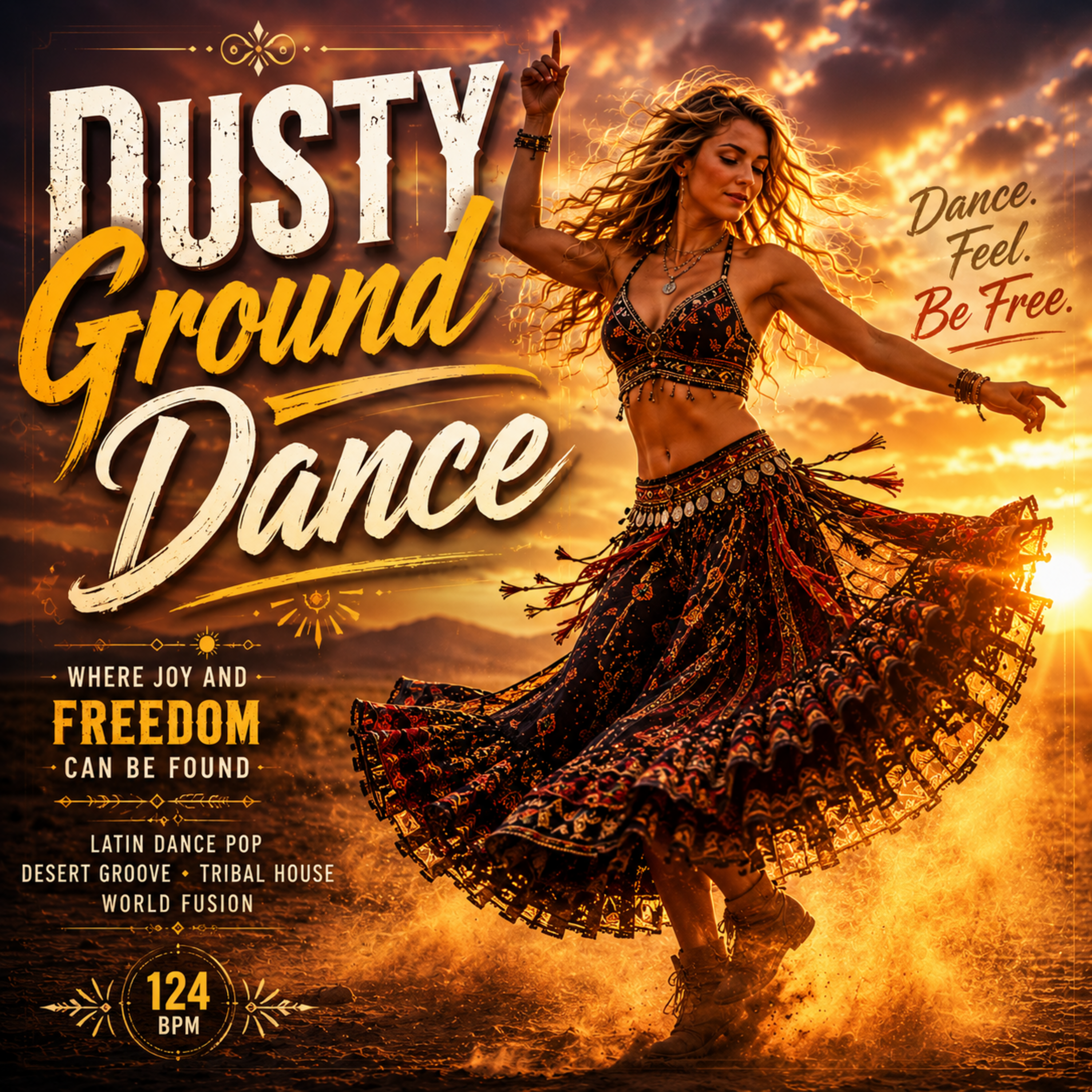 Dusty Ground Dance by Roshan Wishwajith cover art