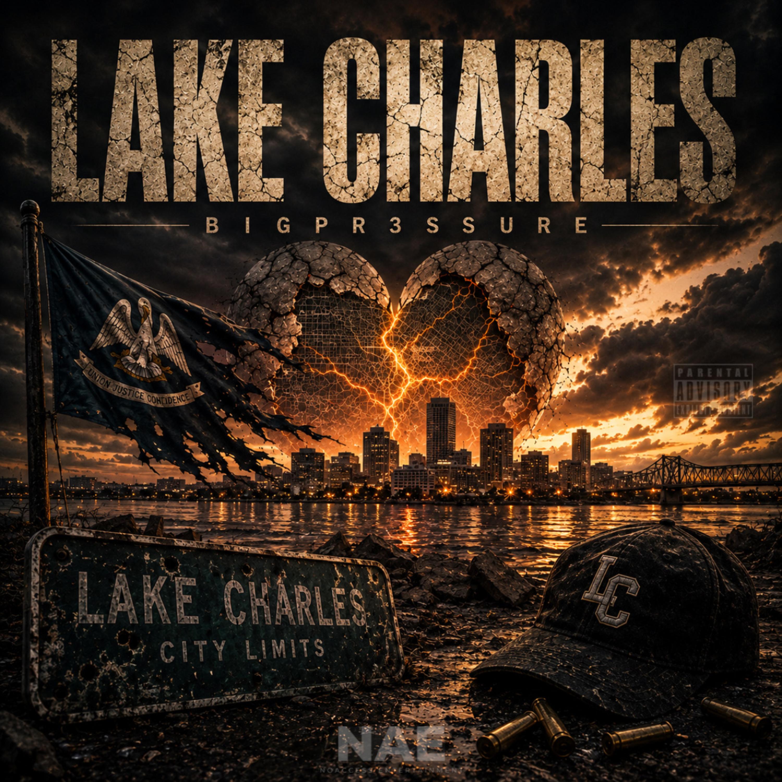 LAKE CHARLES (ALTERNATE VERSIONS) by BIGPR3SSURE cover art