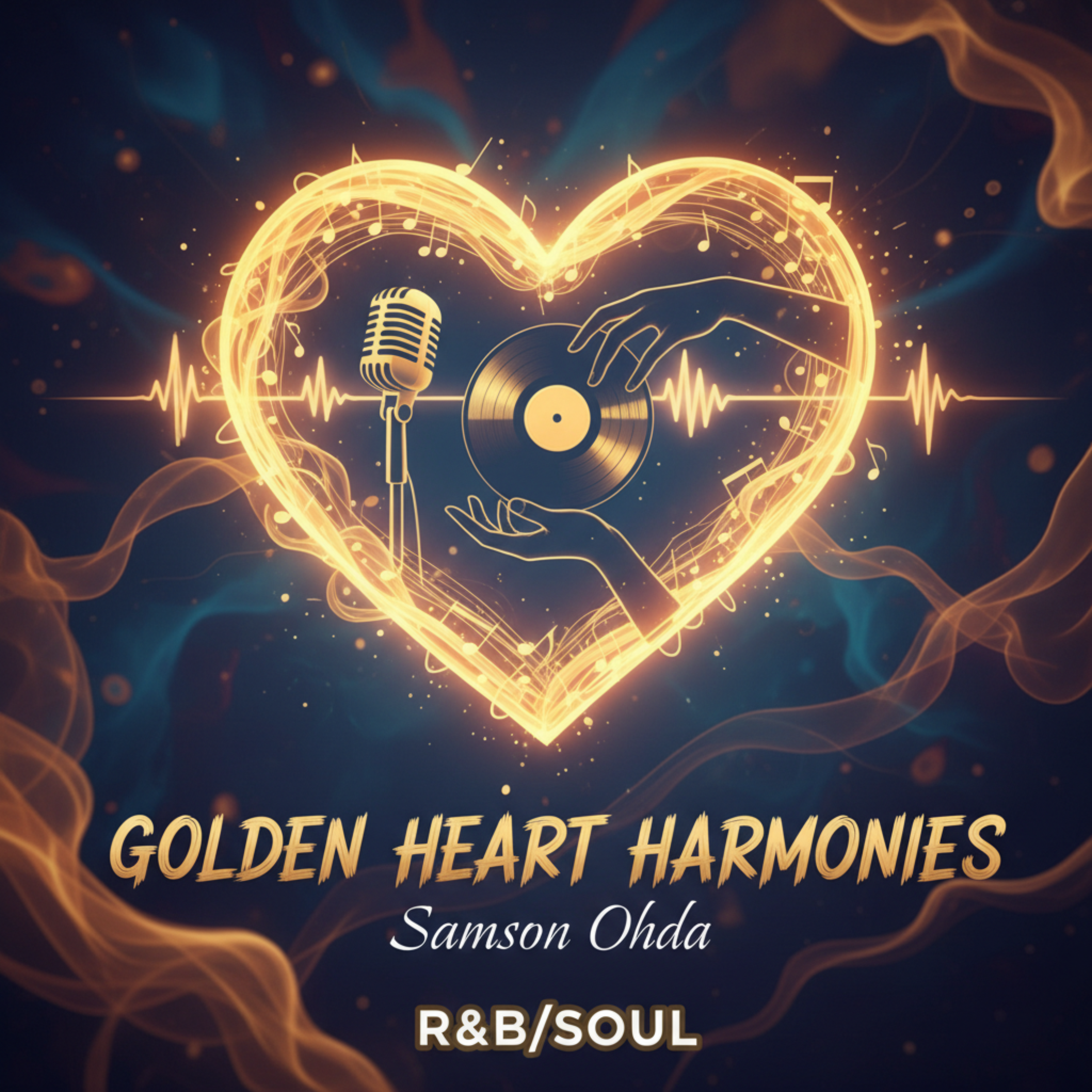 Golden Heart Harmonies by Samson Ohda  cover art