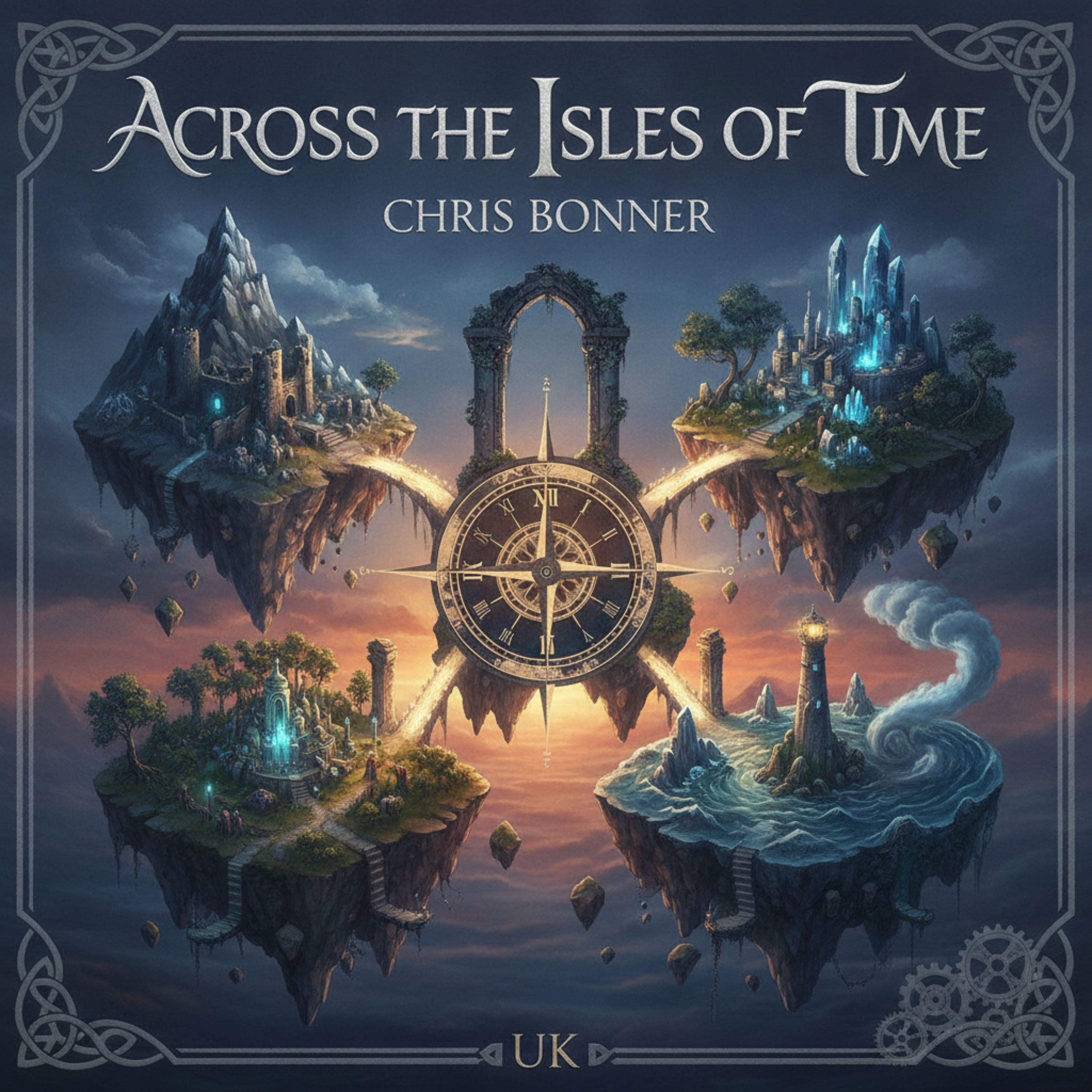 Across The Isles Of Time by Chris Bonner UK cover art