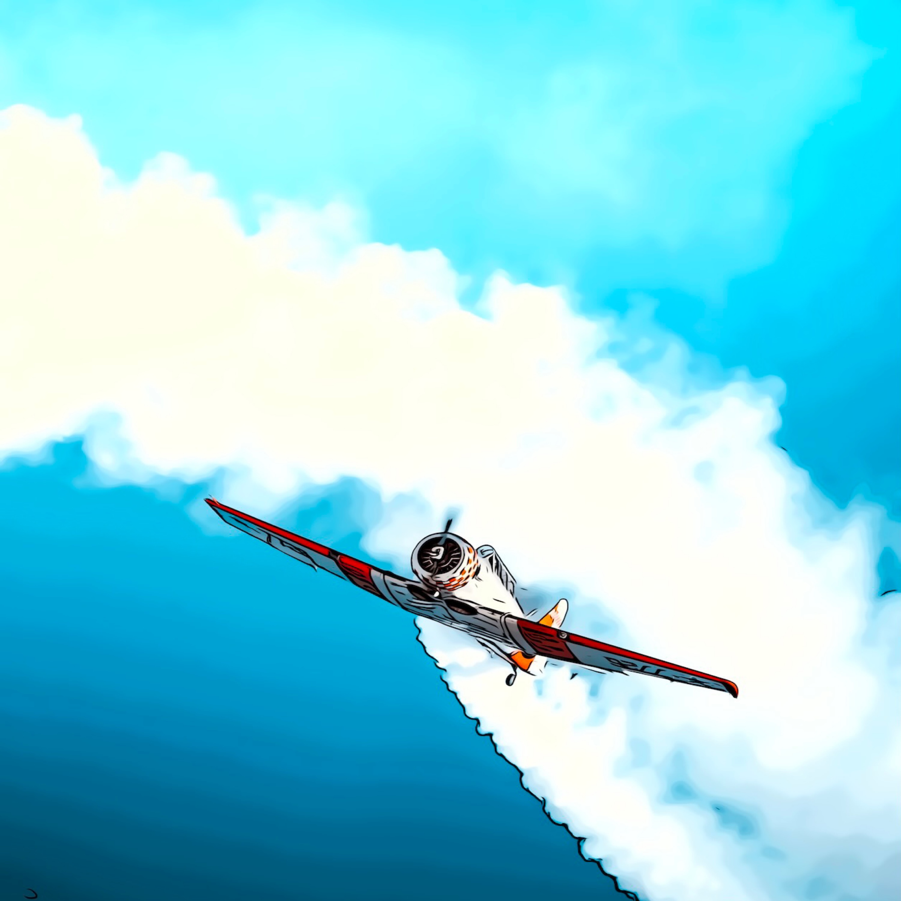 IN THE CLOUDS artwork