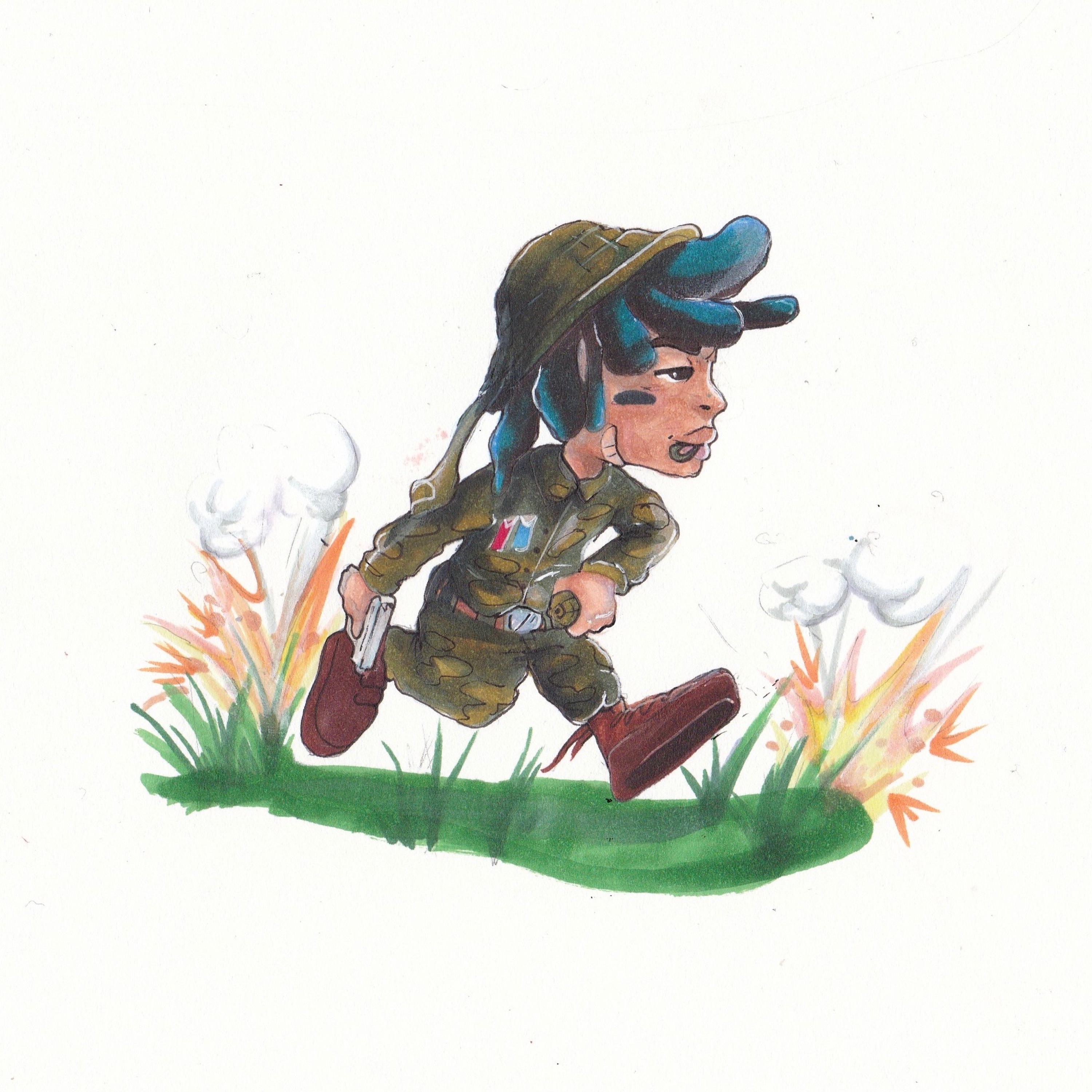 Soldier artwork