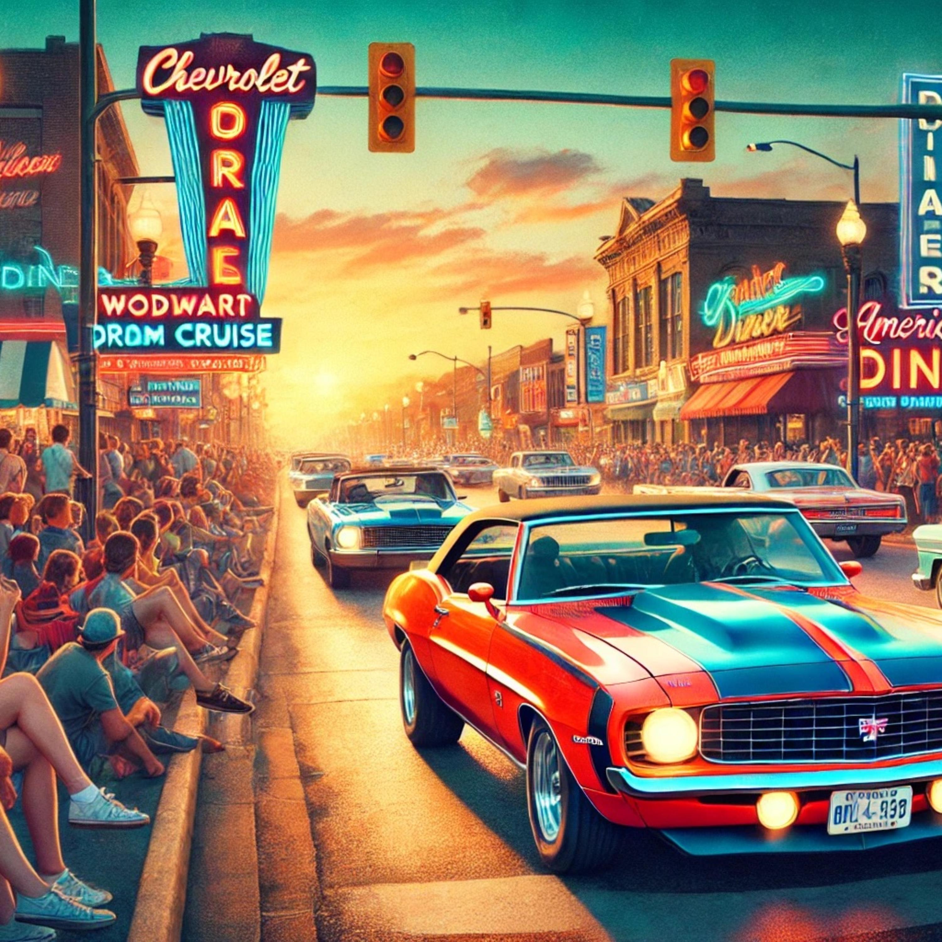 Cruisin’ Down Woodward artwork