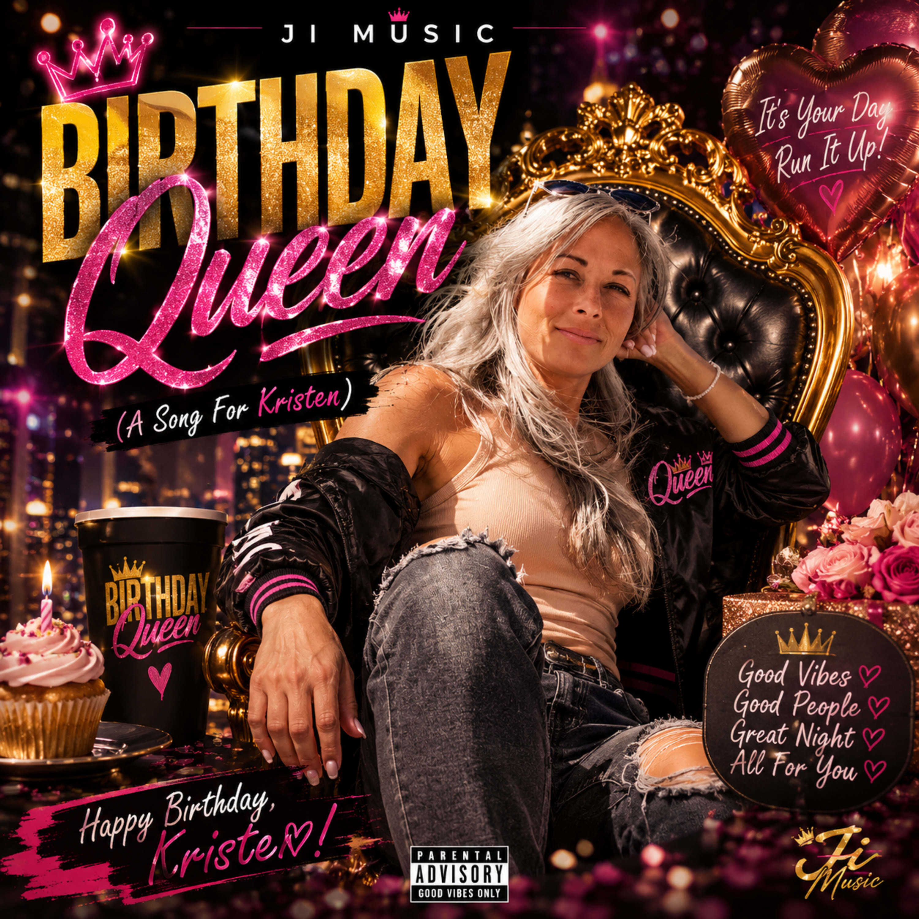 Birthday Queen by Ji Music cover art