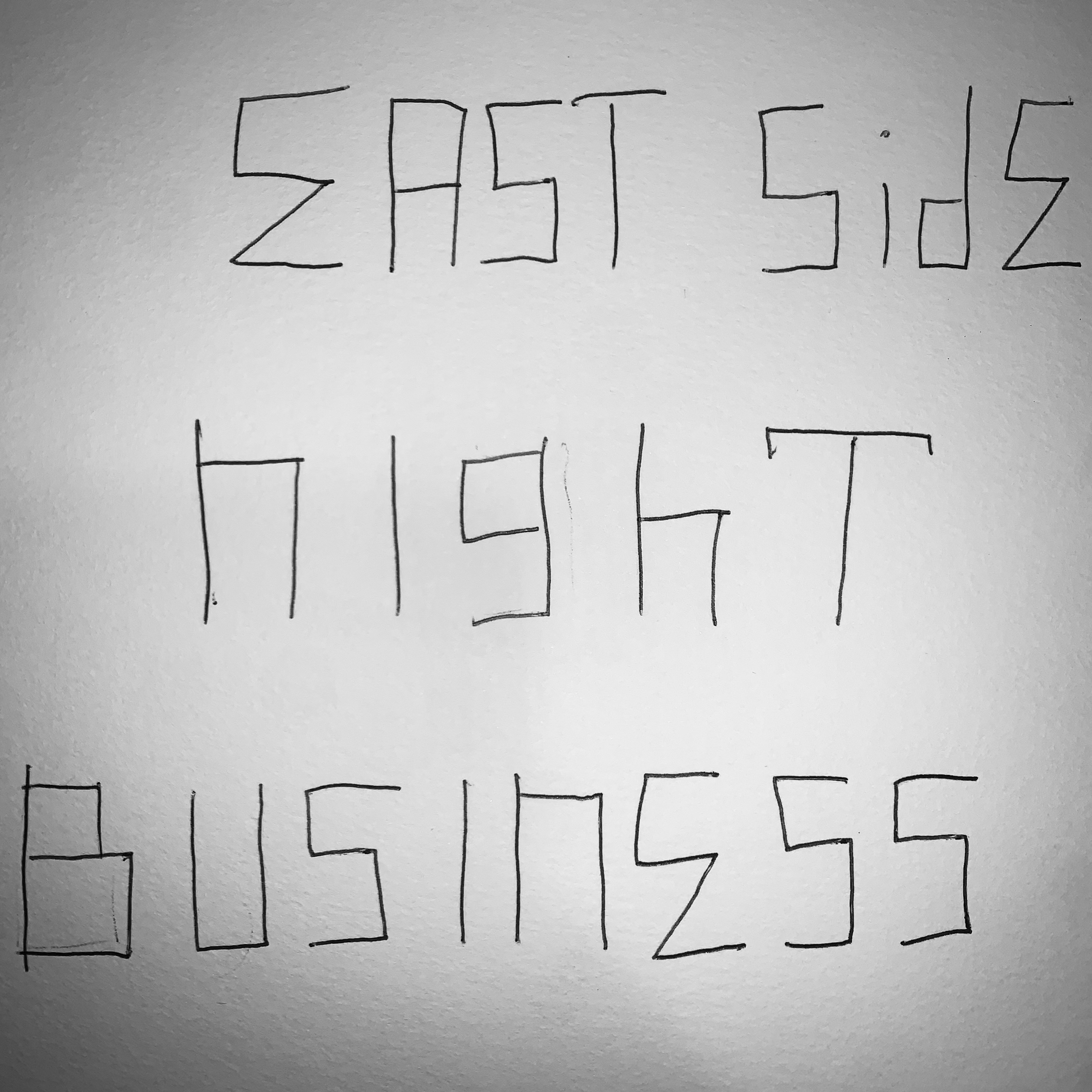 Eastside Night Business by A€E cover art