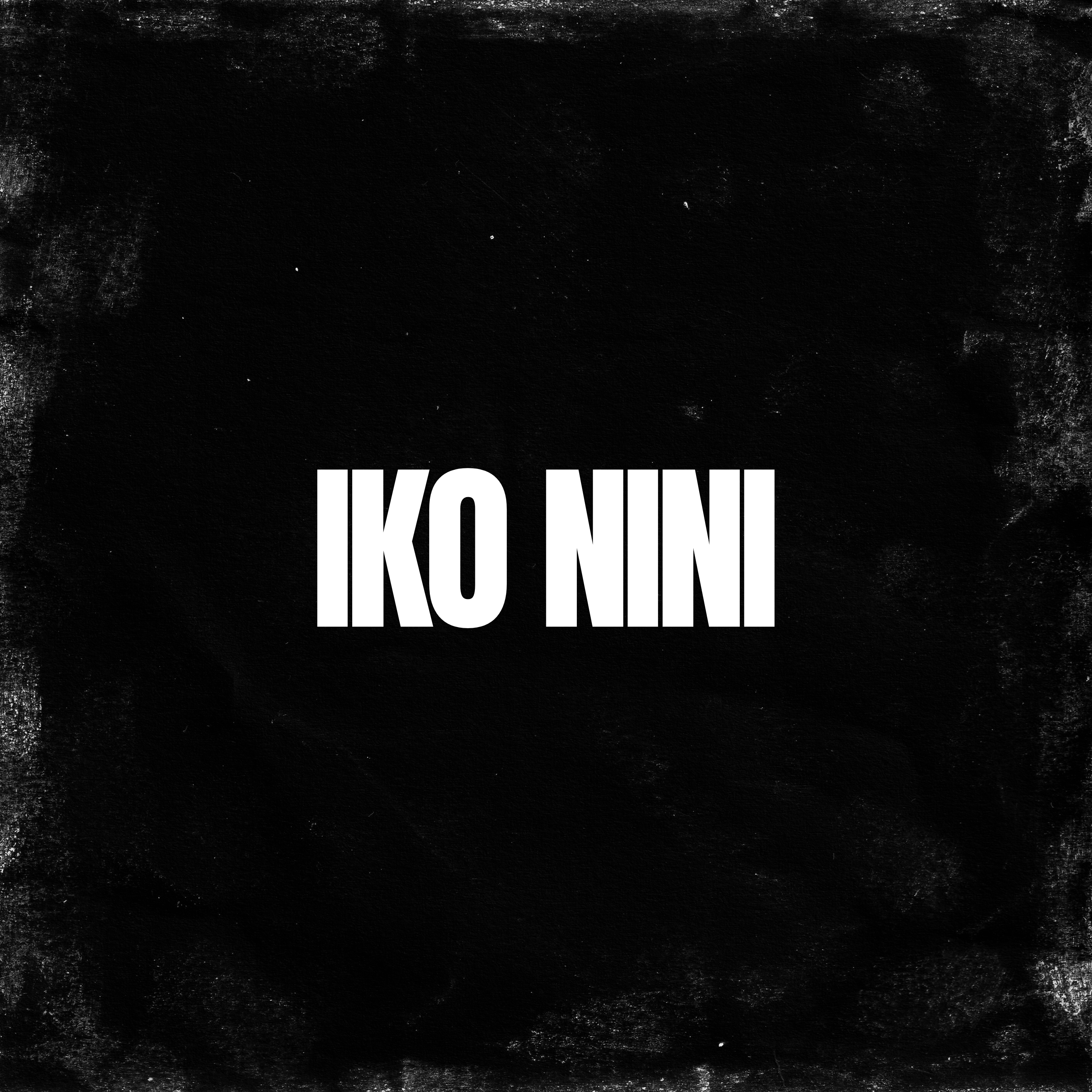Iko nini by Young Gideon cover art
