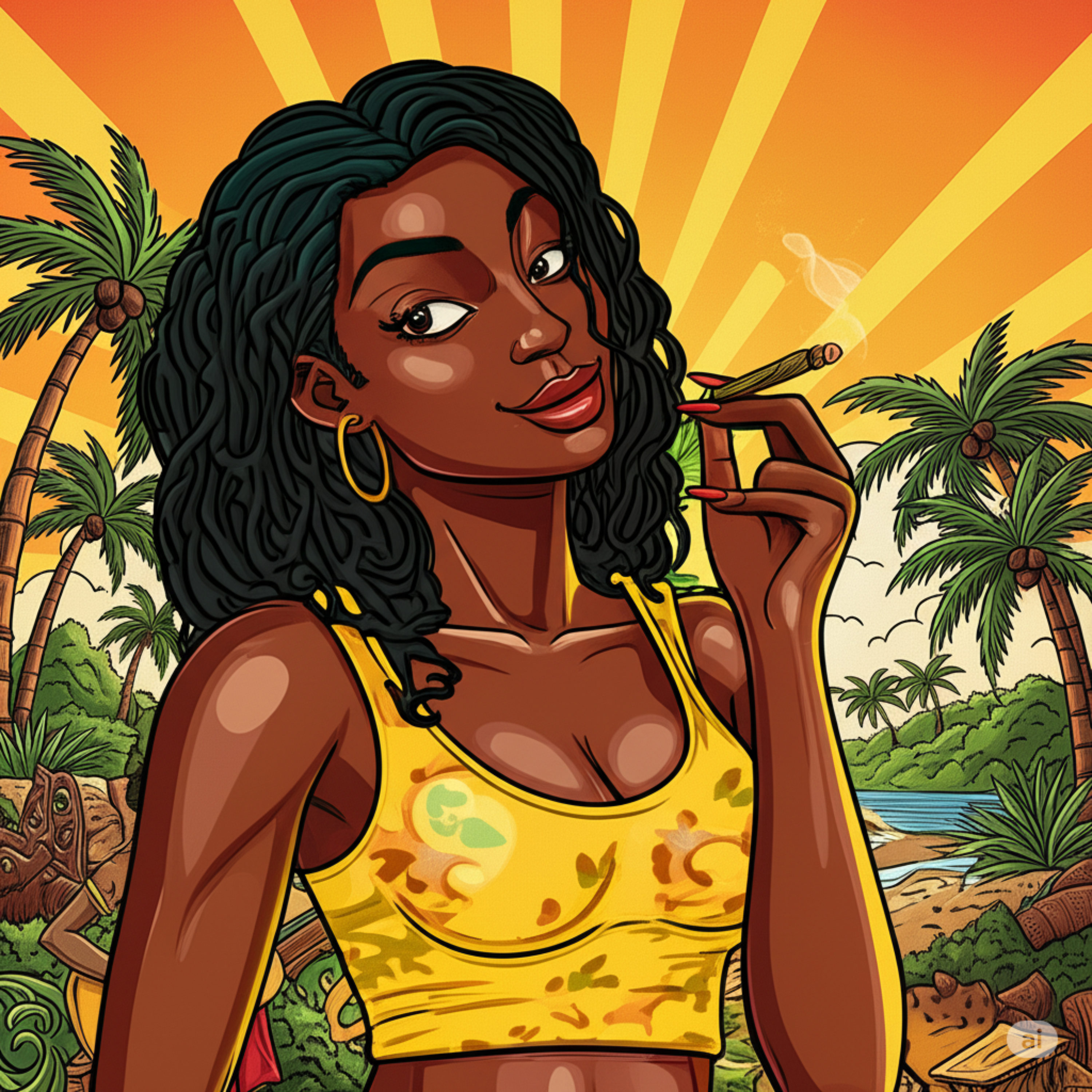 Yo Yo JAMAICA artwork