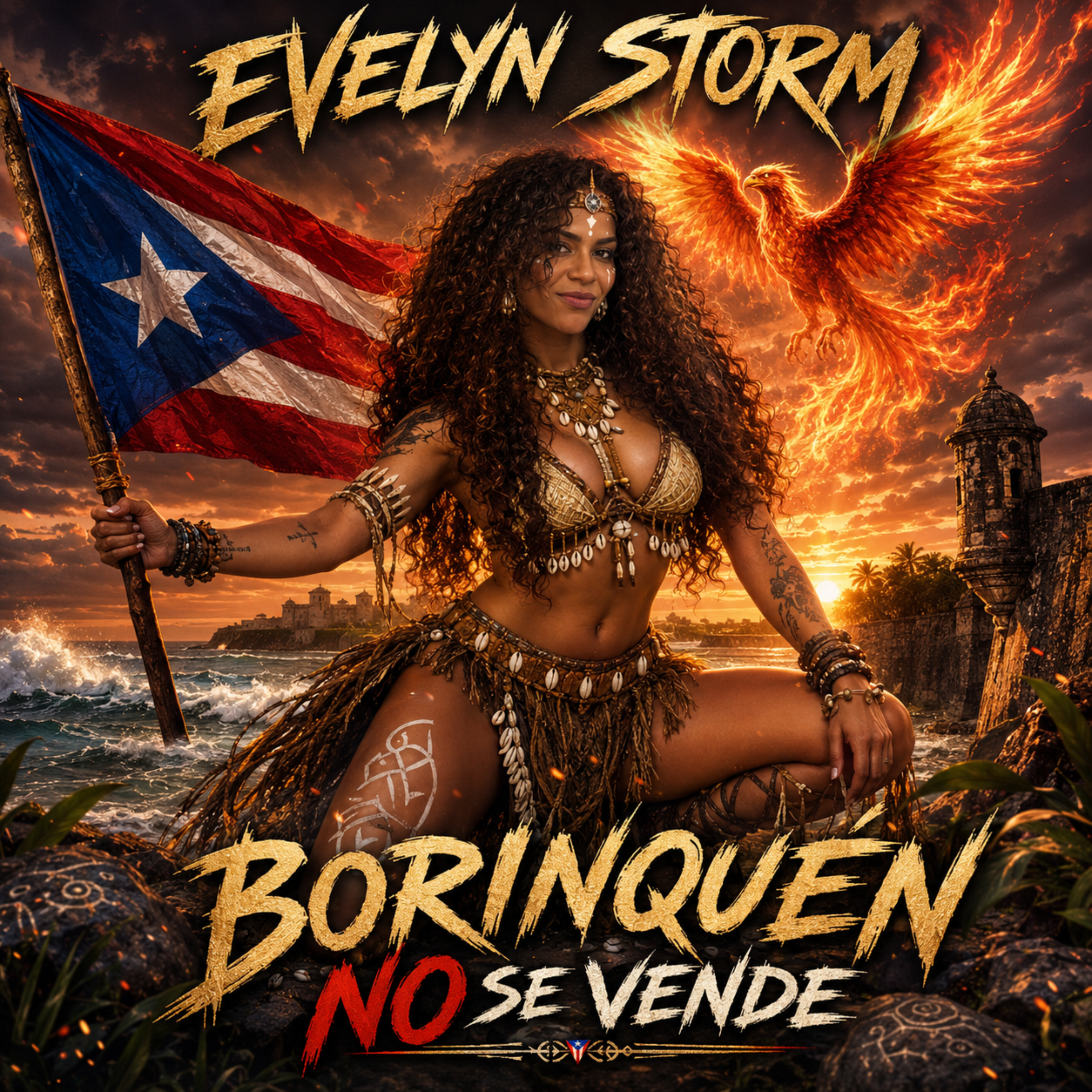 BORINQUÉN NO SE VENDE by Evelyn Storm cover art