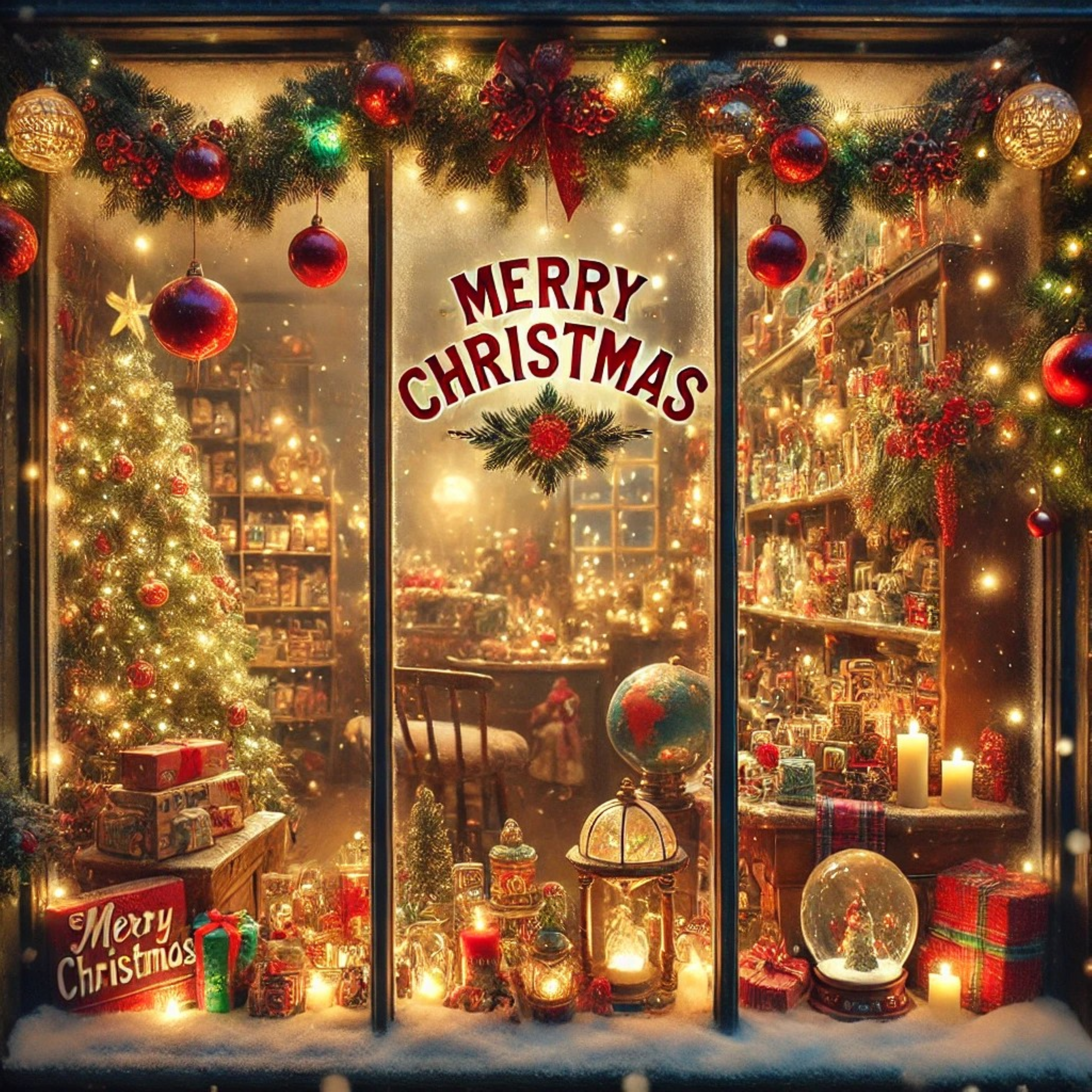 A LoFi Christmas artwork