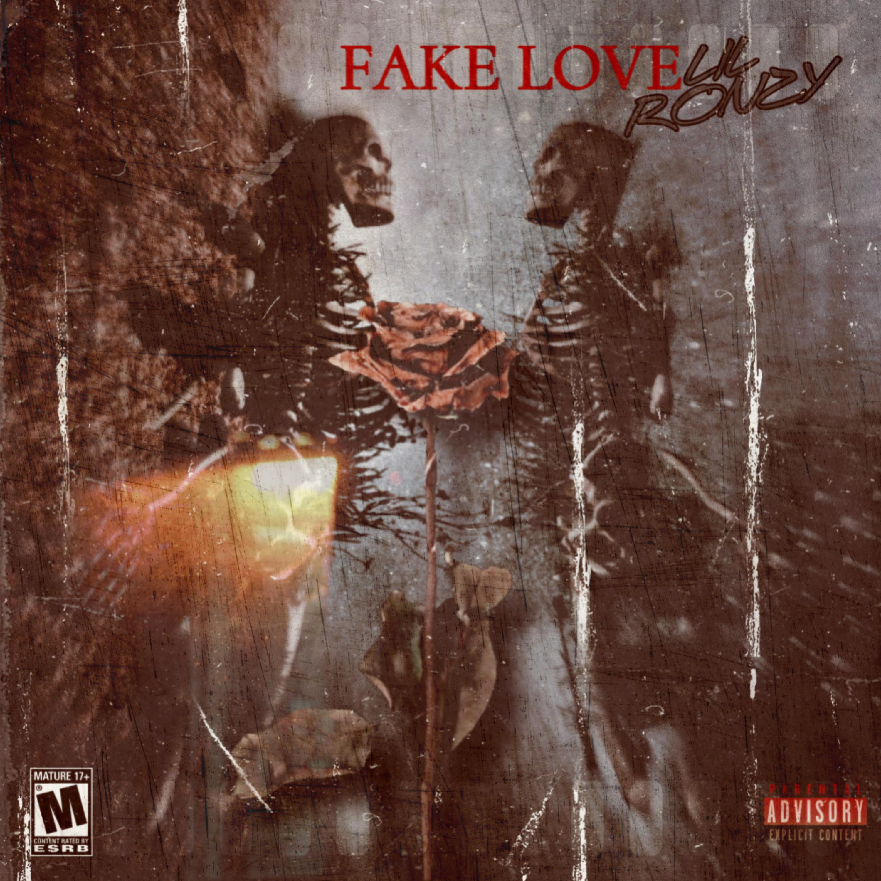 FAKE LOVE artwork