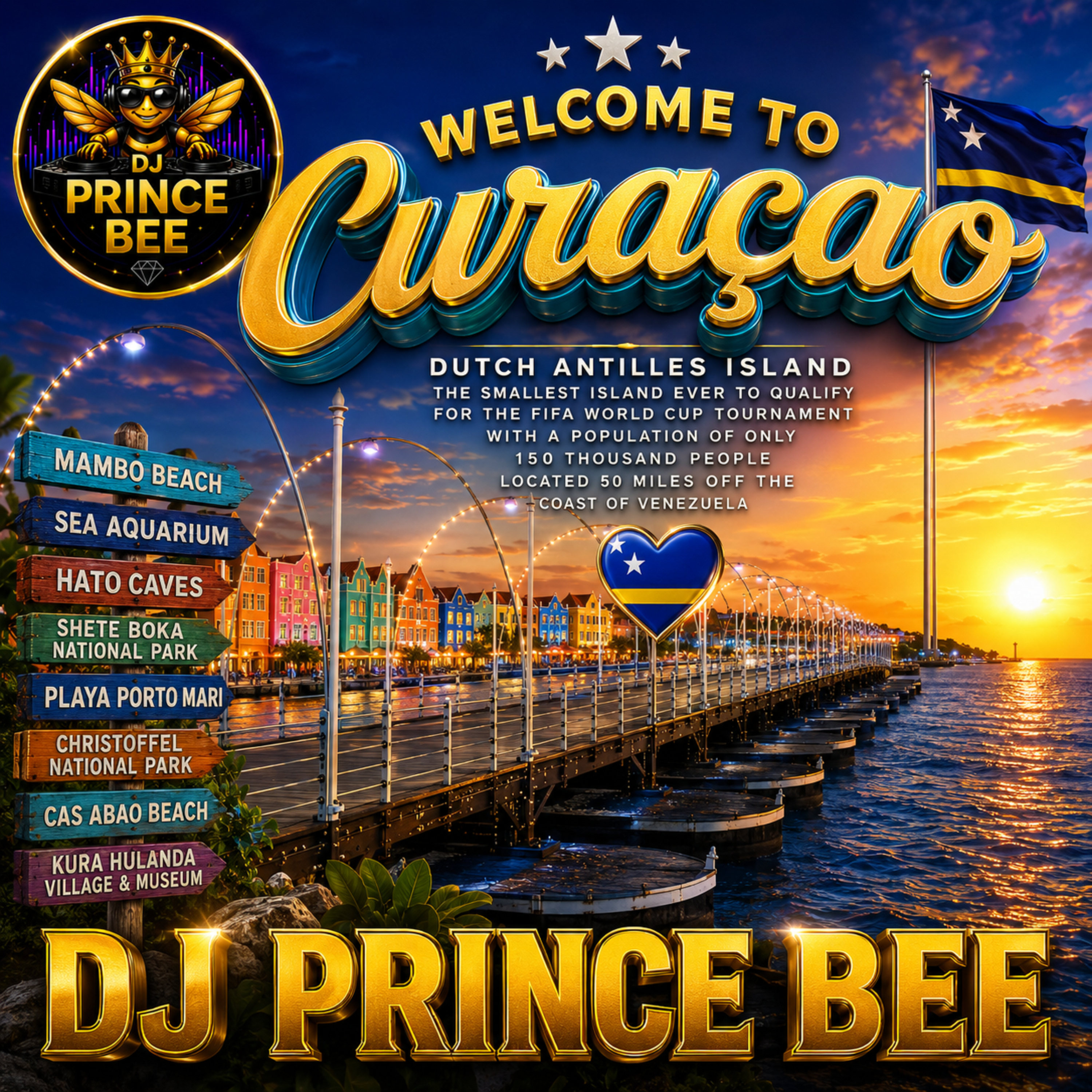 Welcome To Curaçao by DJ PRINCE BEE cover art