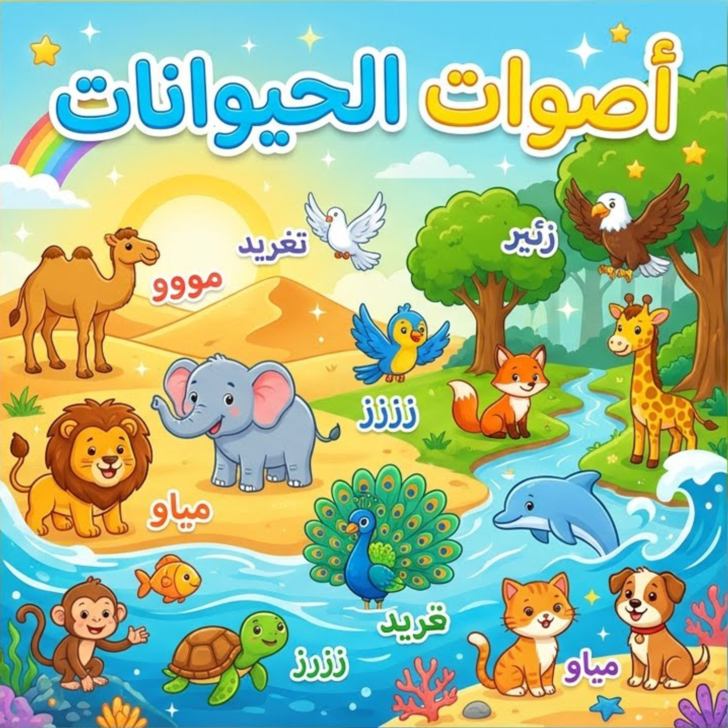 أصوات الحيوانات artwork