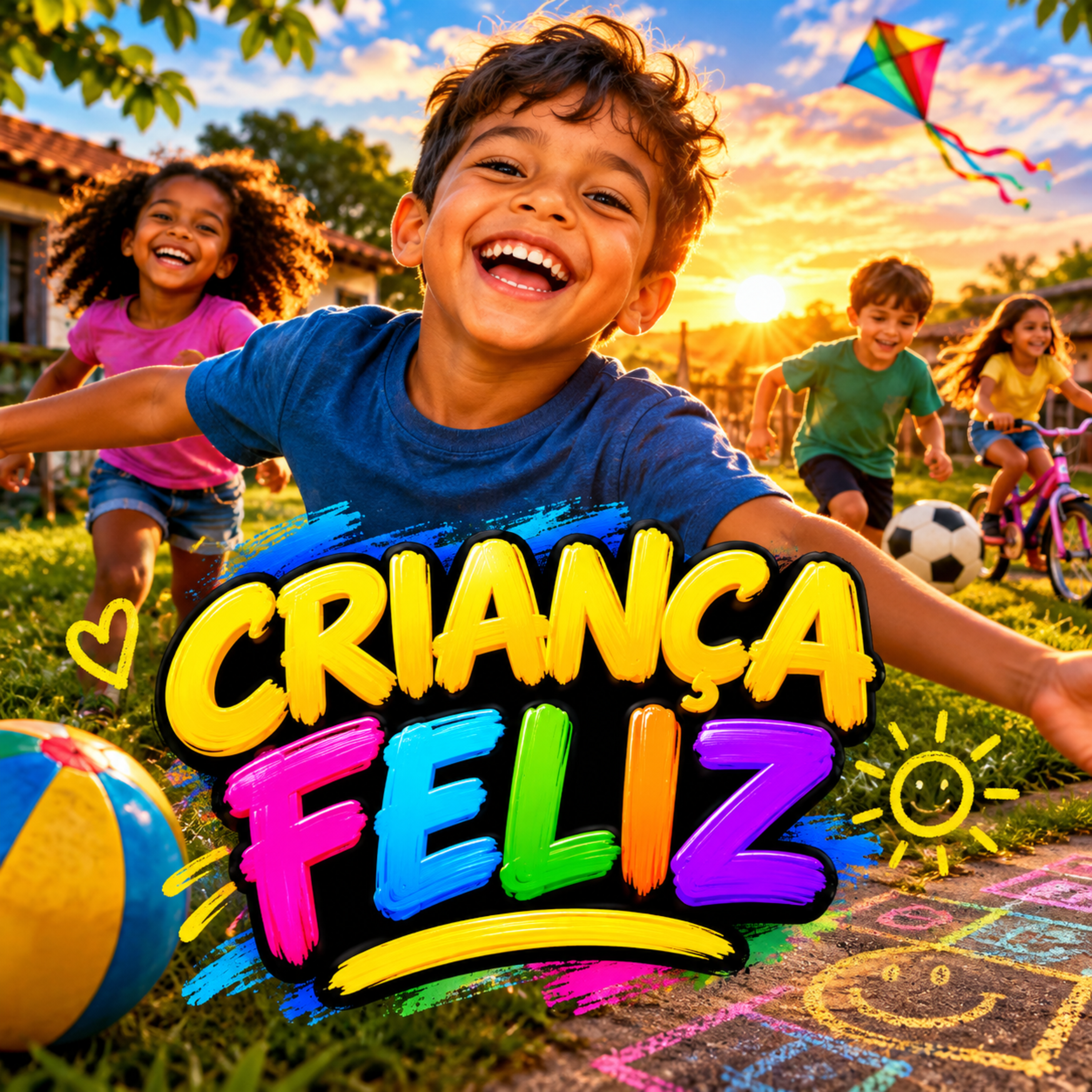 Criança feliz by Nilson Nsn cover art