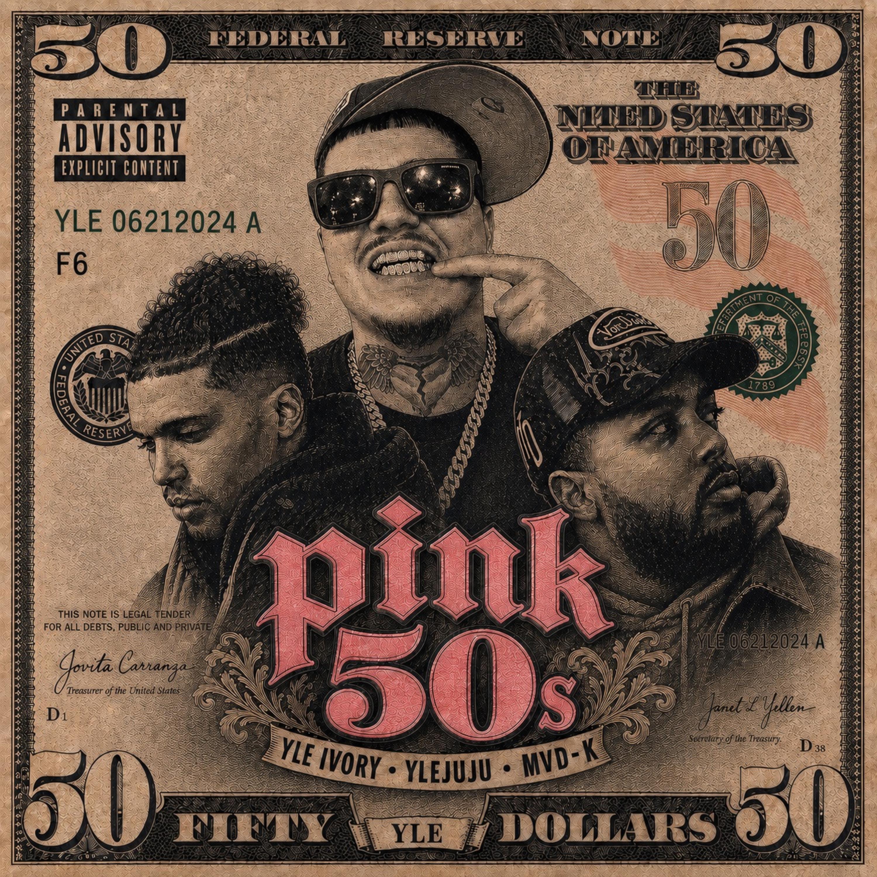 Pink 50’s by YLE Ivory cover art