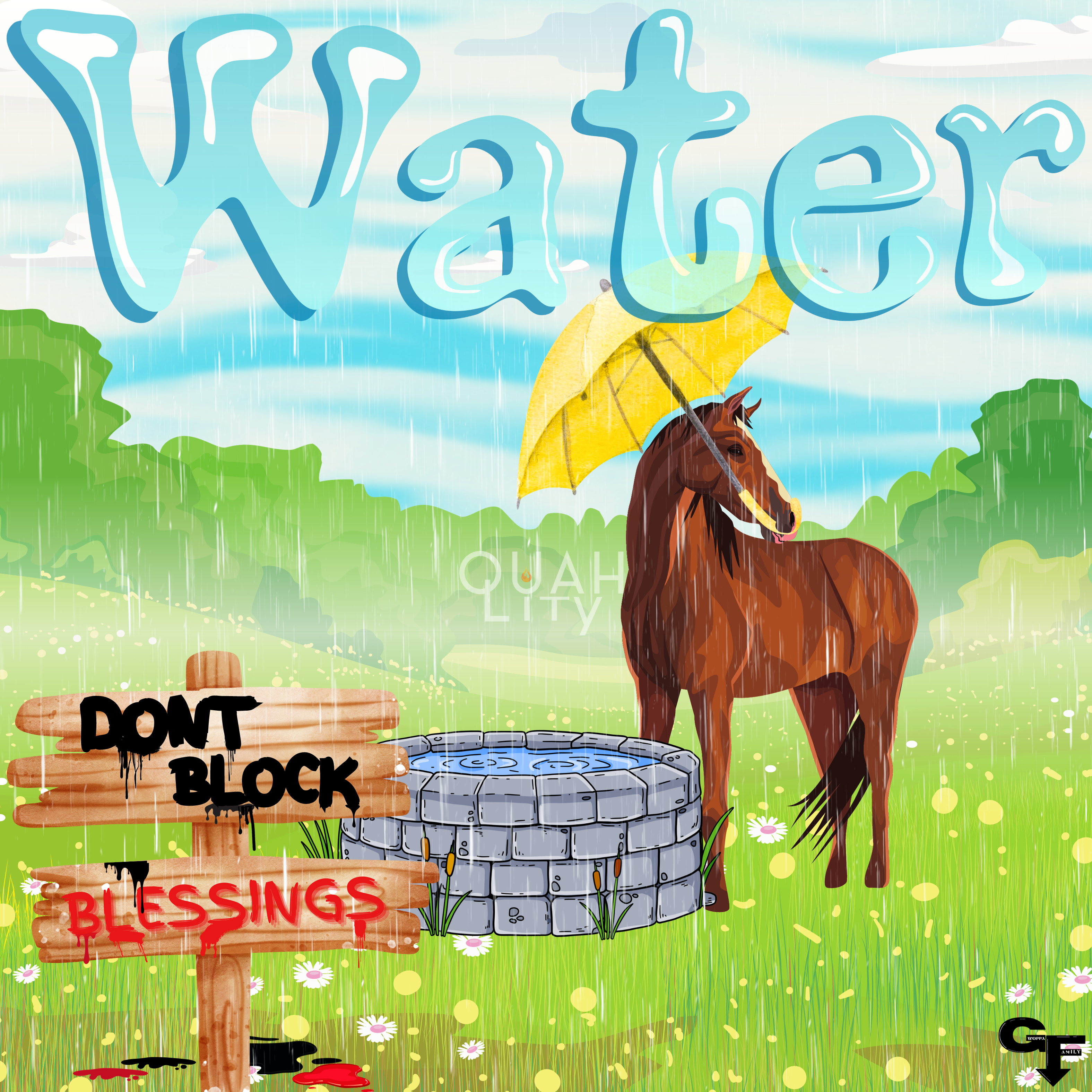 Water artwork