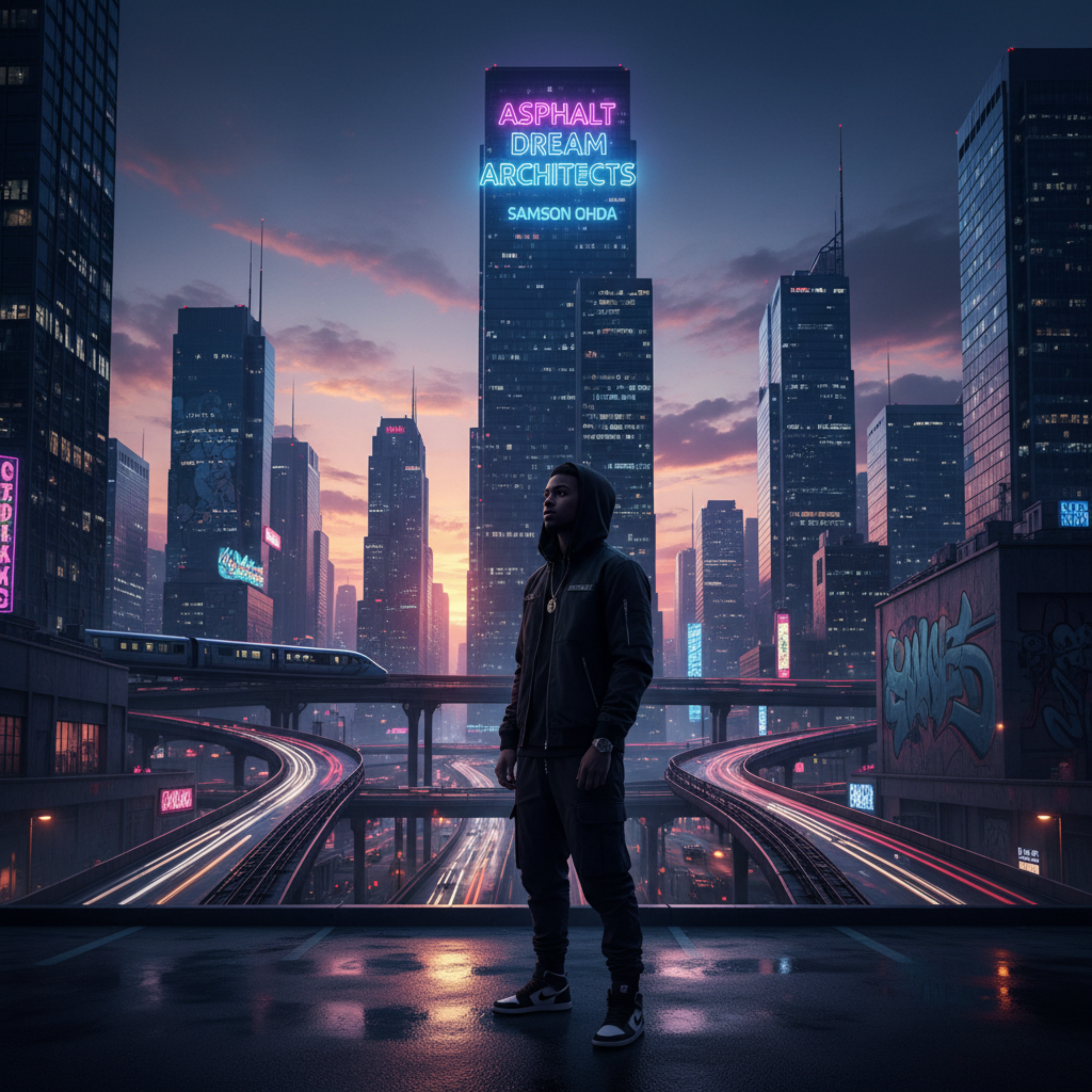 Asphalt Dream Architects by Samson Ohda  cover art