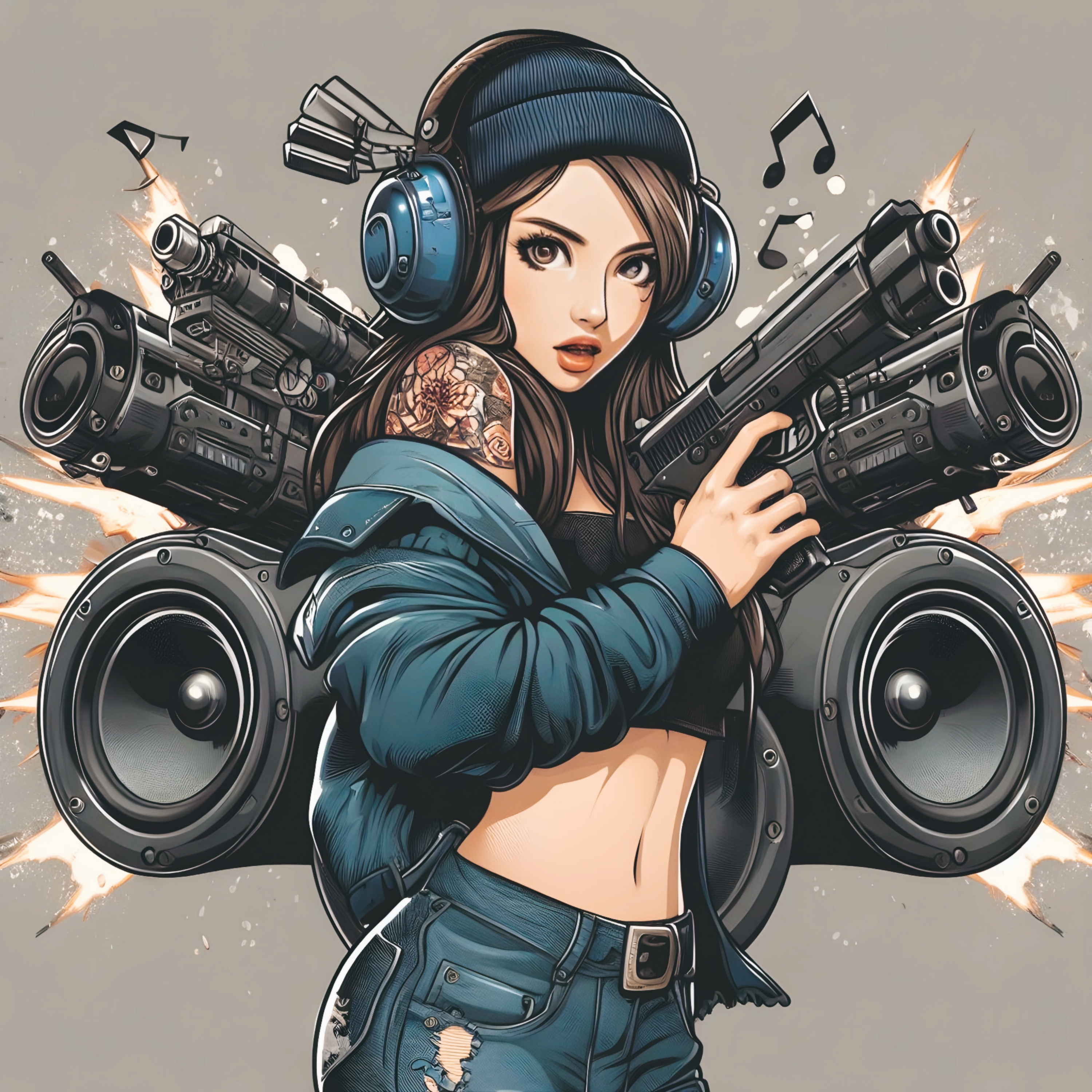Battle Guns artwork