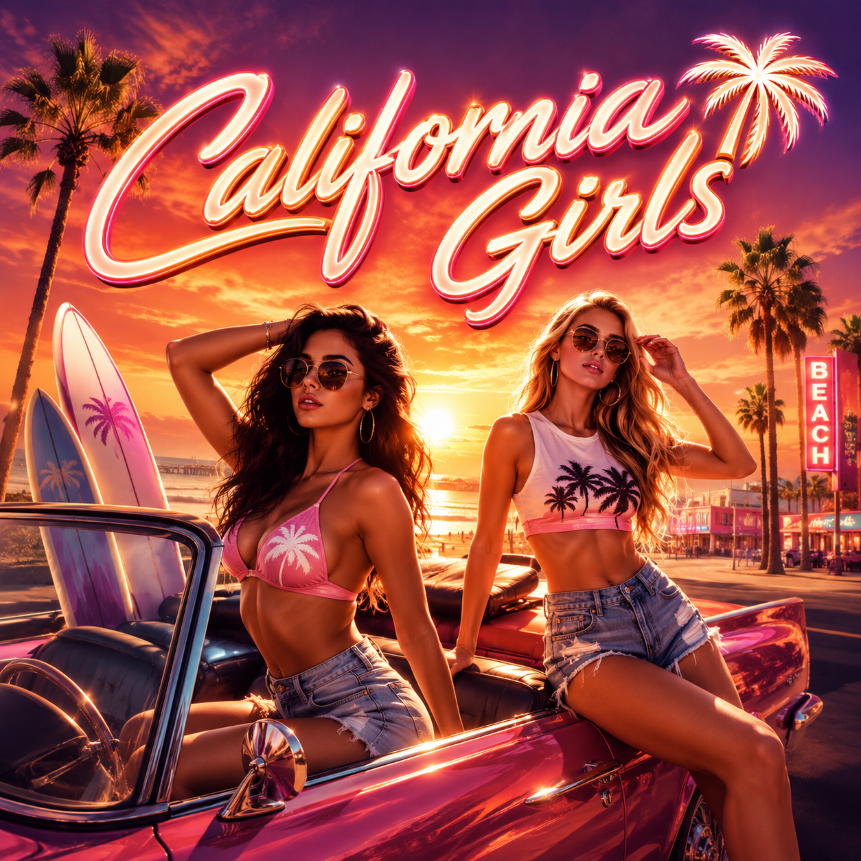 California Girls by DJ EXCUSE cover art