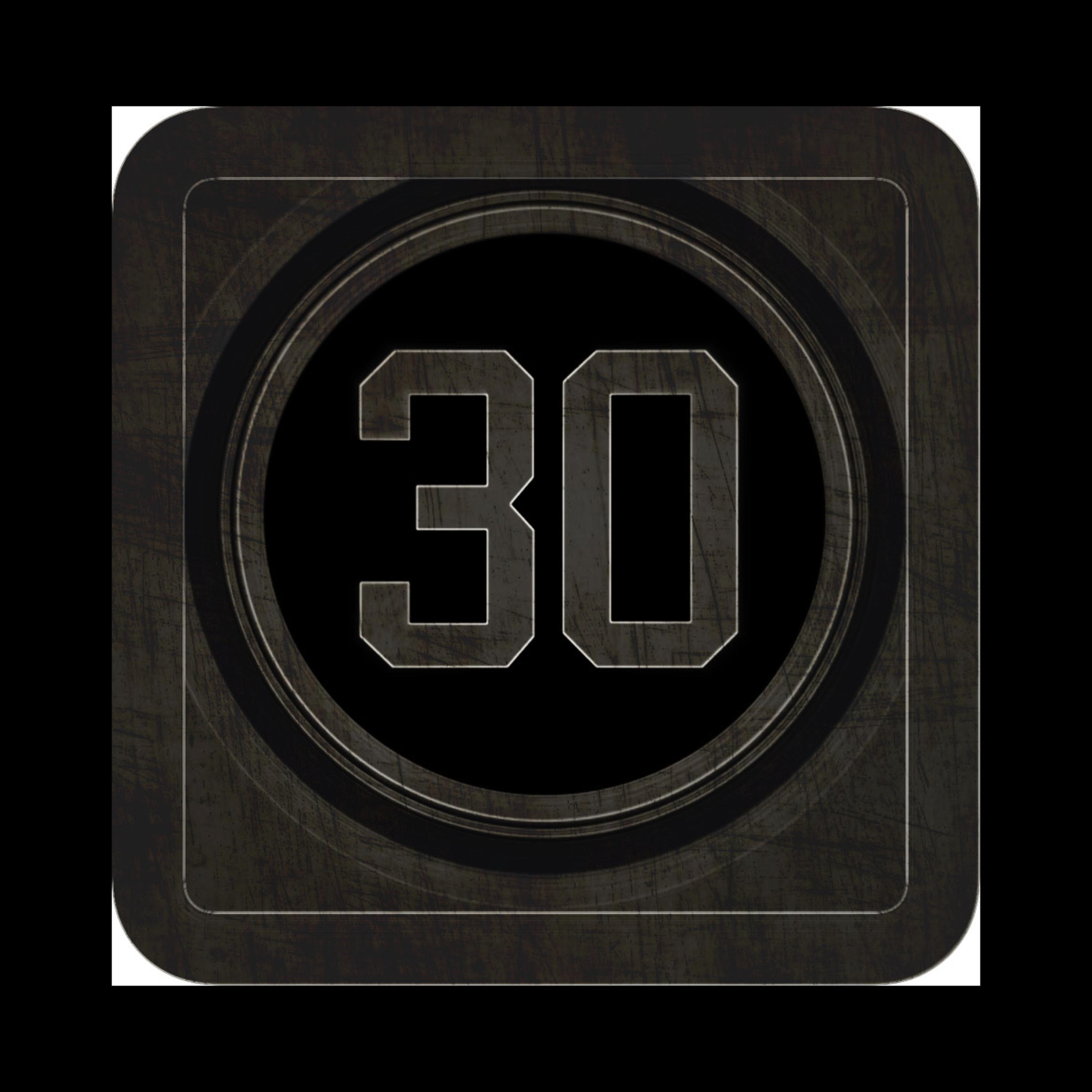 Number 30 artwork