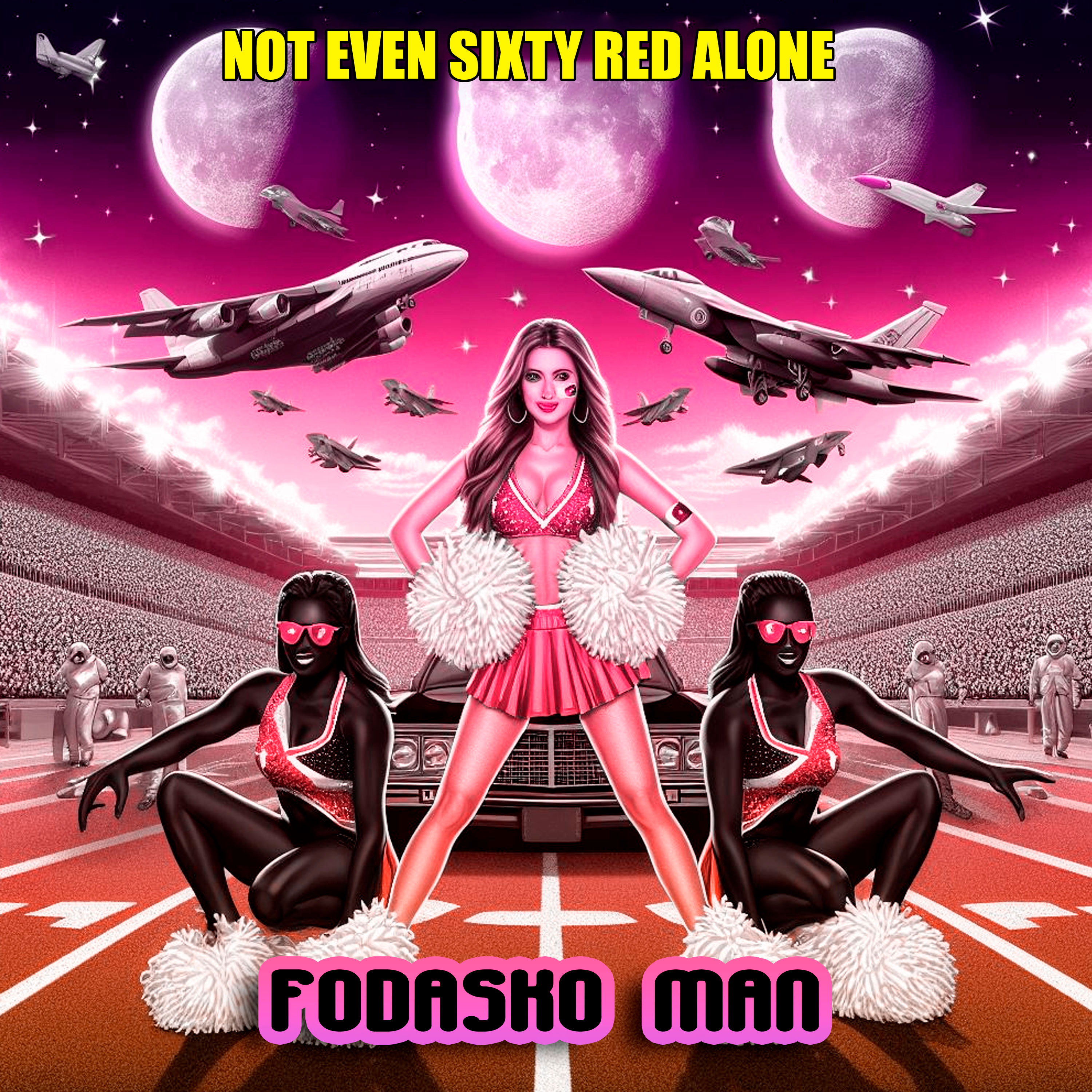 Not Even Sixty Red Alone artwork
