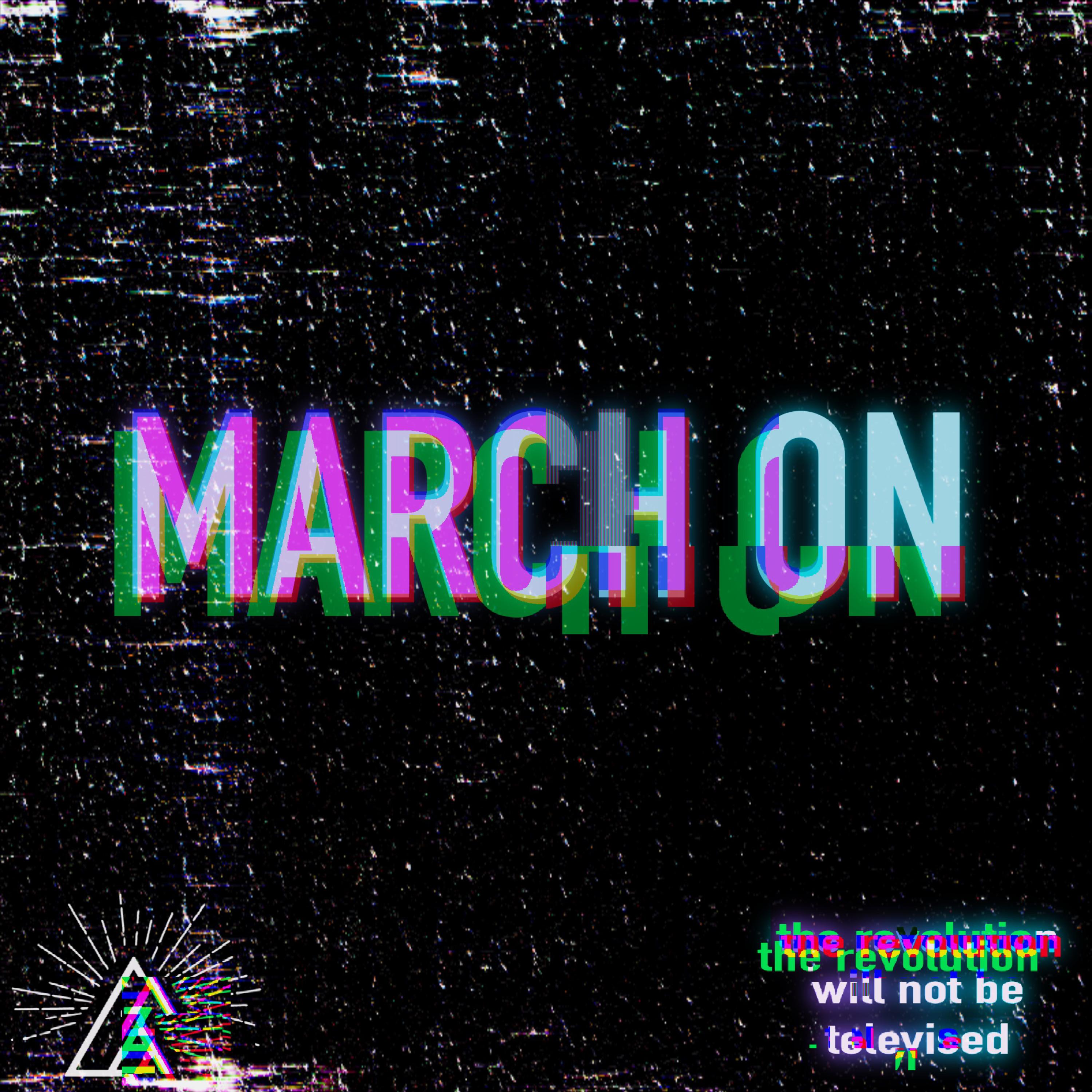 March on (remix) artwork
