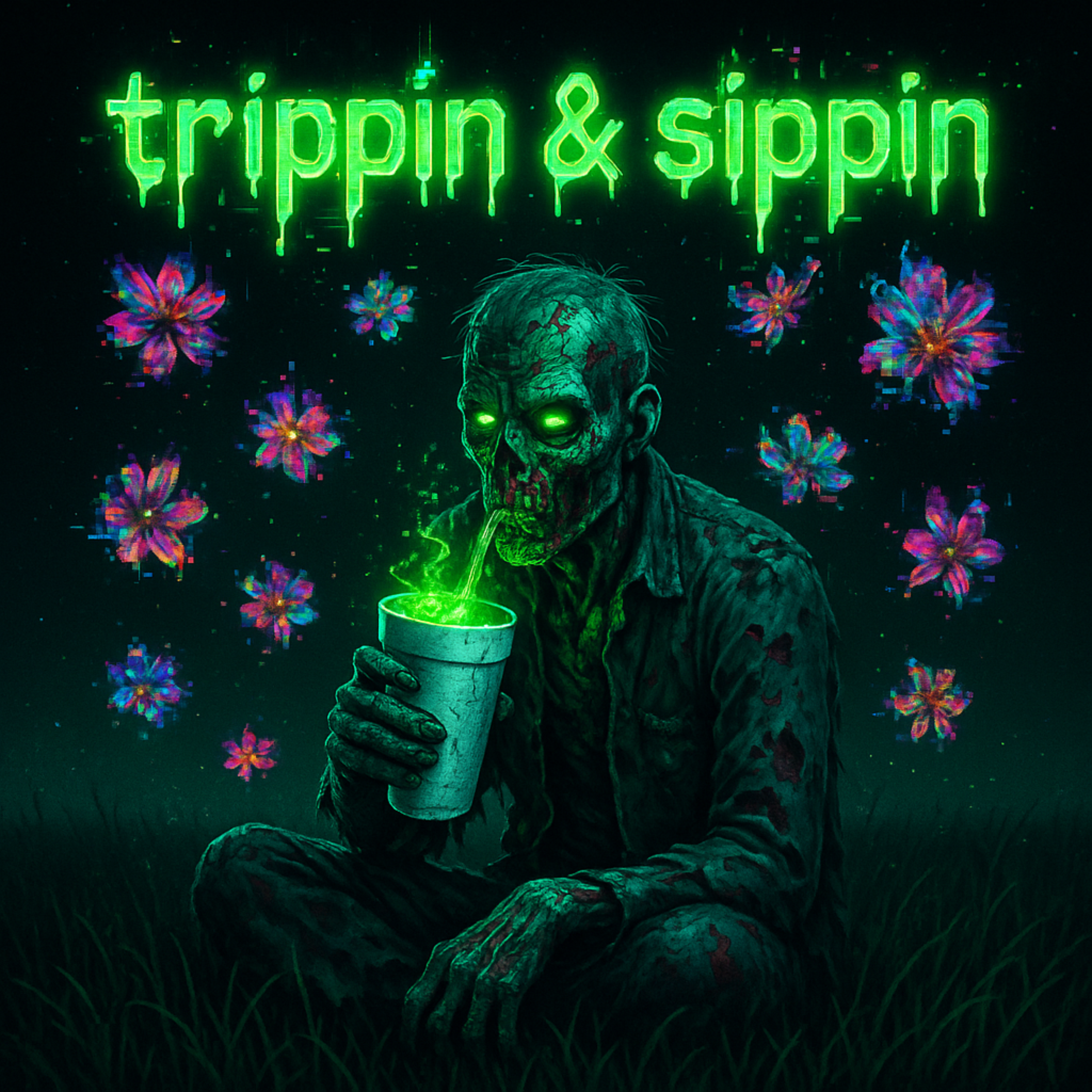 Trippin & Sippin artwork