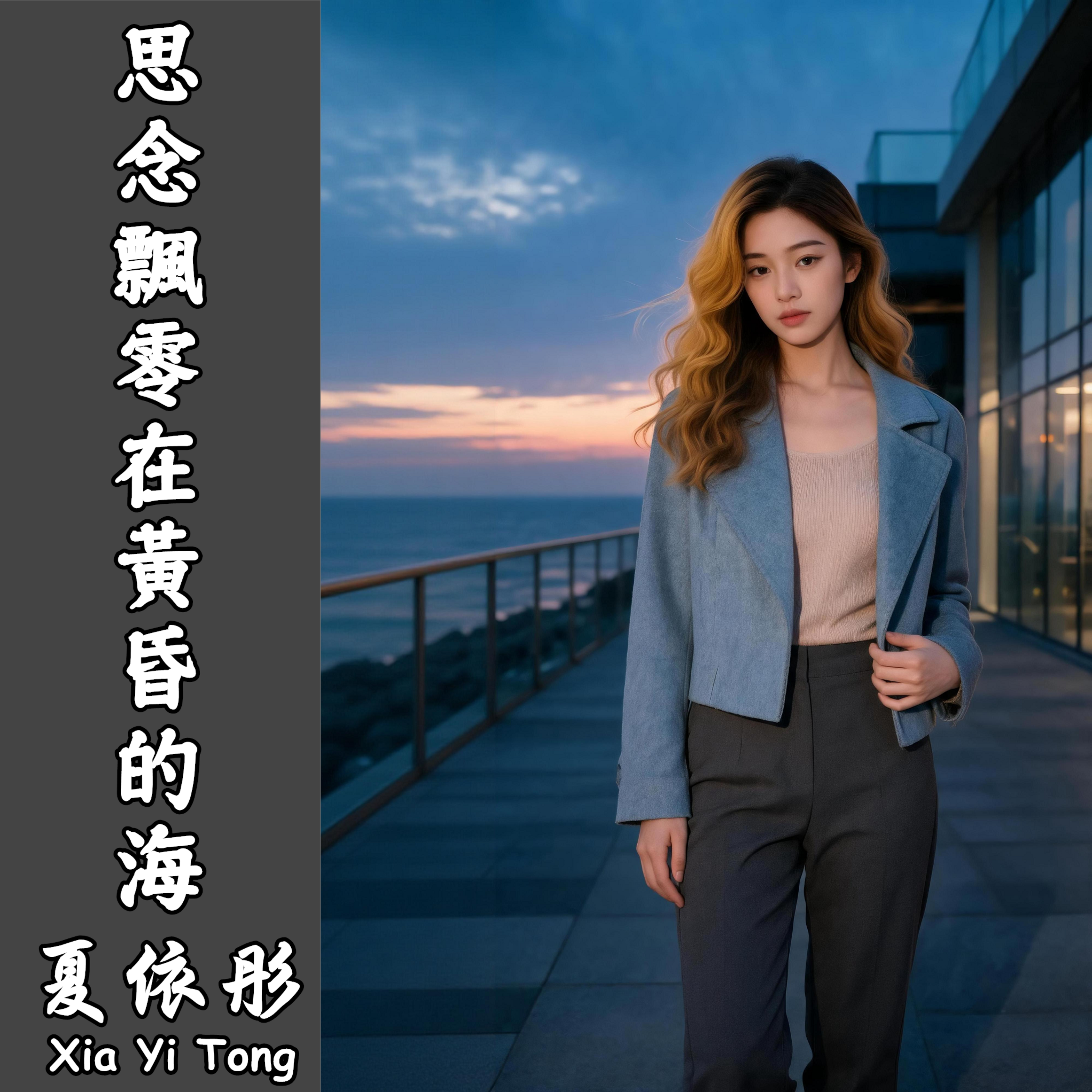 思念飄零在黃昏的海 by 夏依彤 cover art