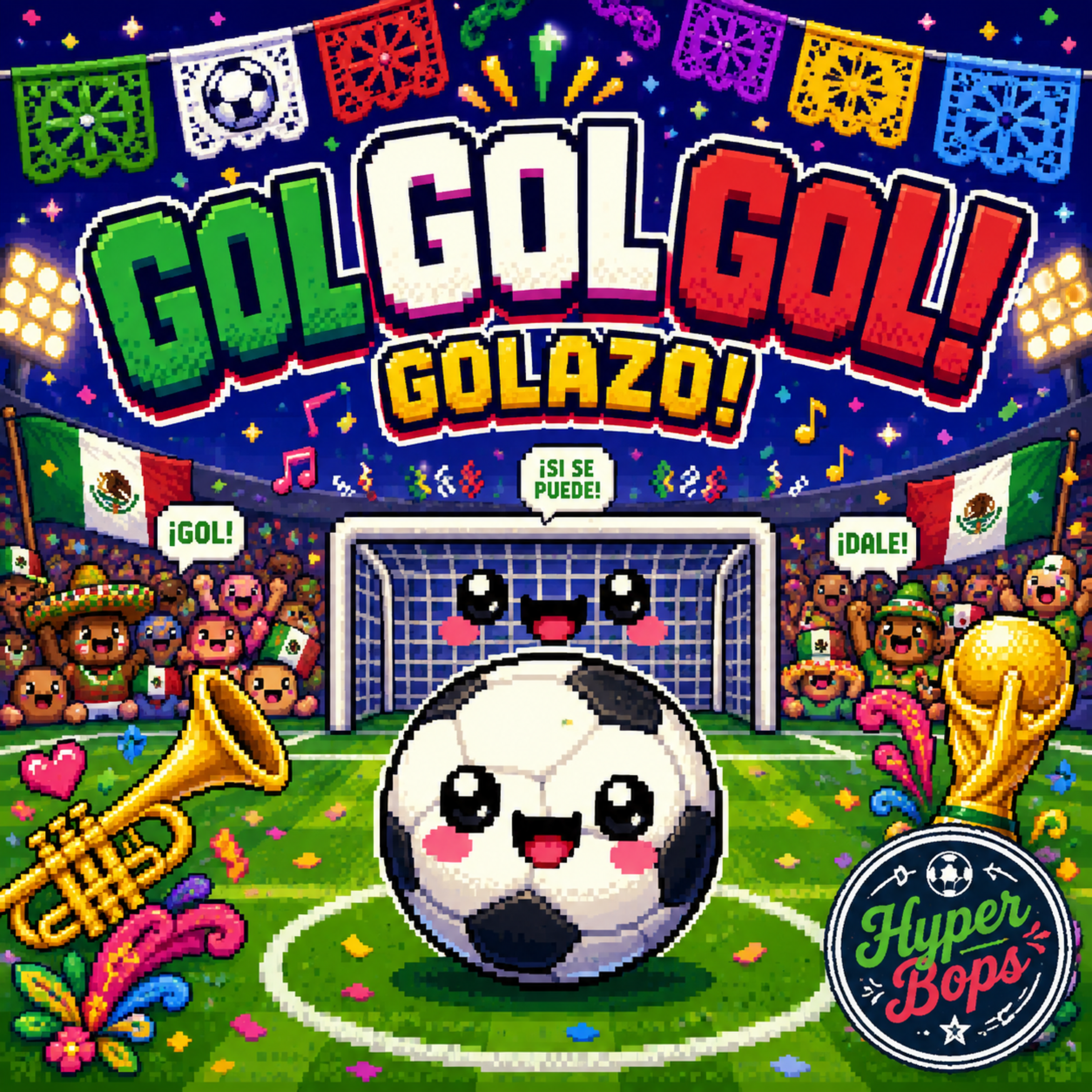 GOL GOL GOL! GOLAZO! by Hyper Bops cover art