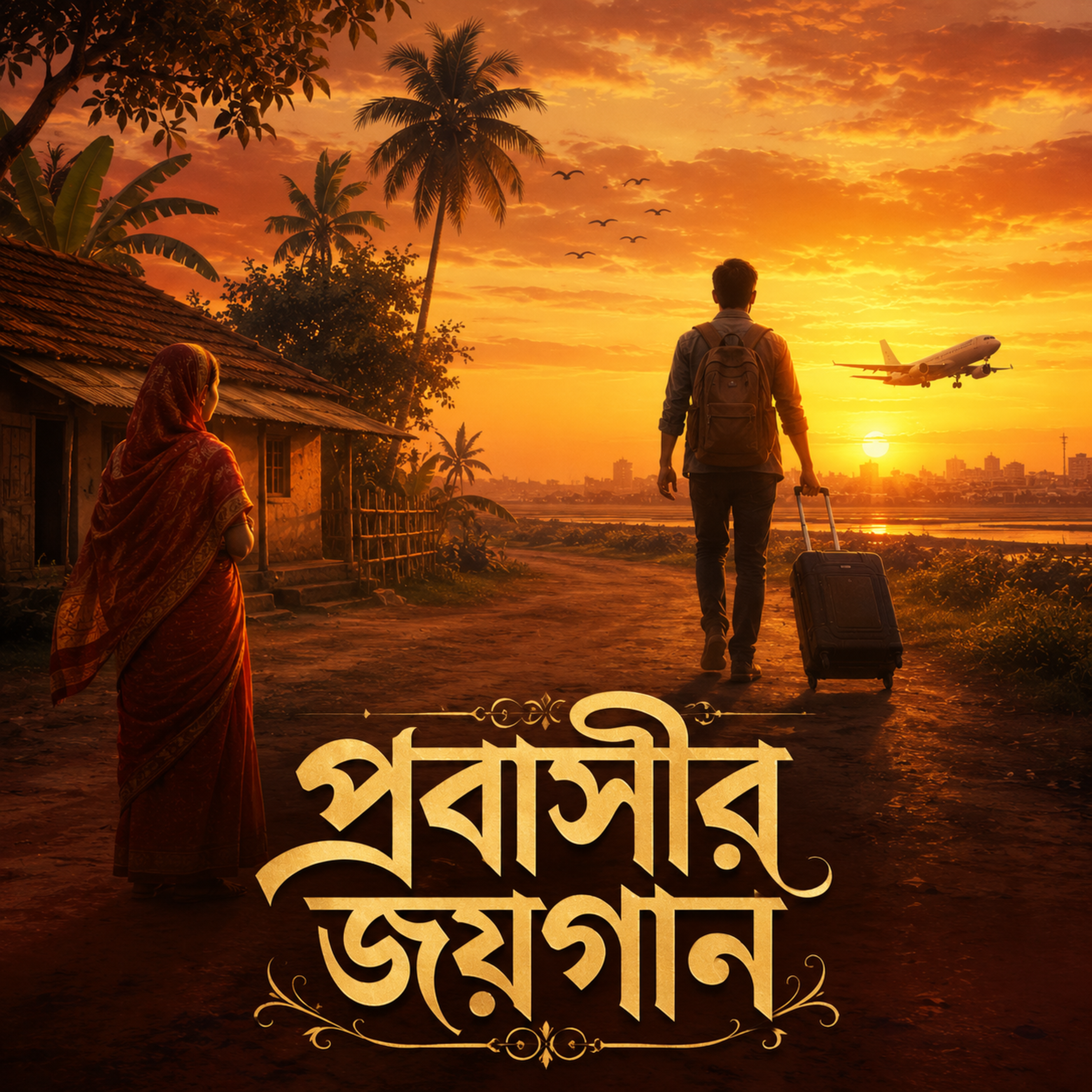প্রবাসীর জয়গান (প্রবাসীদের গান) by Rabiul Karim cover art