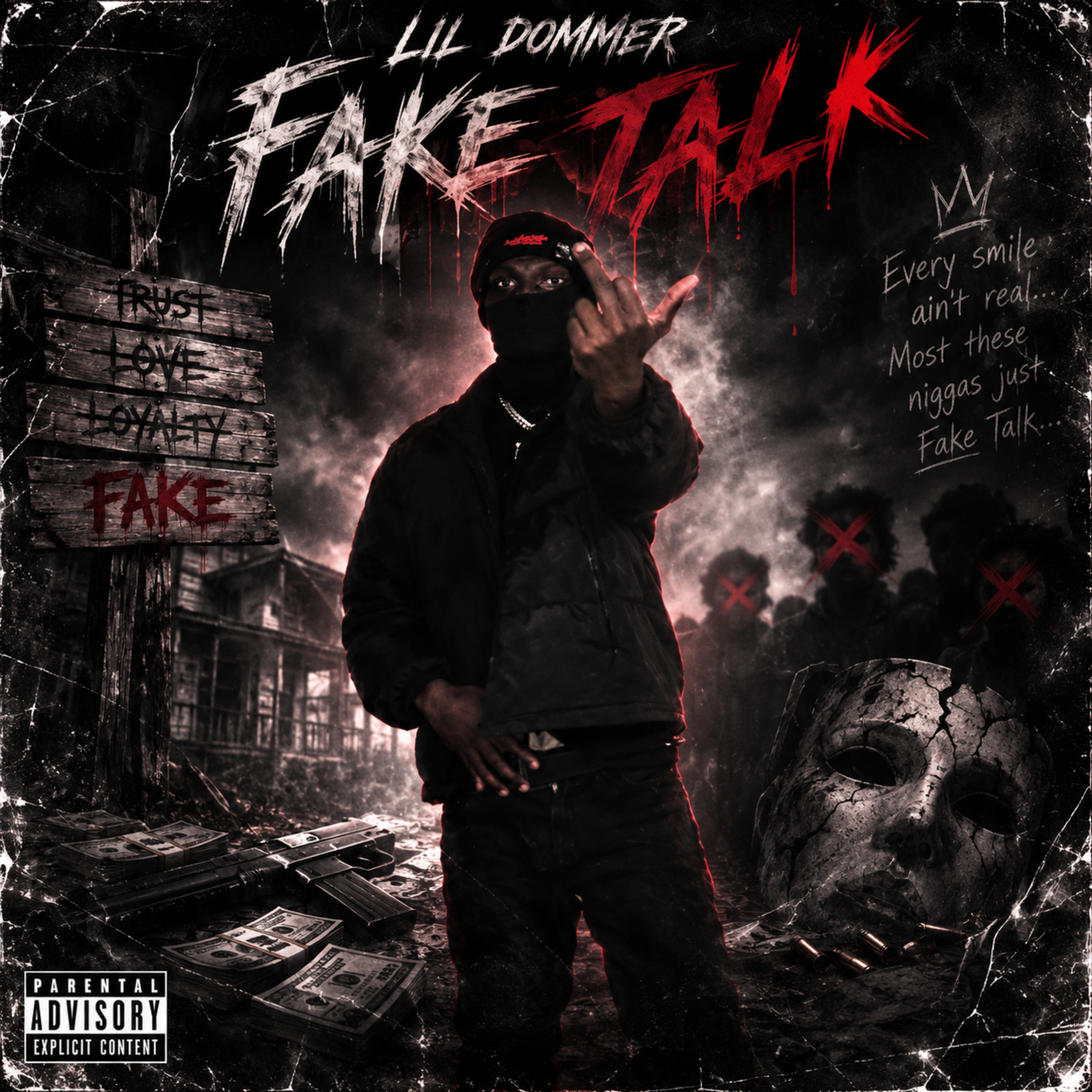 Fake Talkin by Lil Dommer cover art