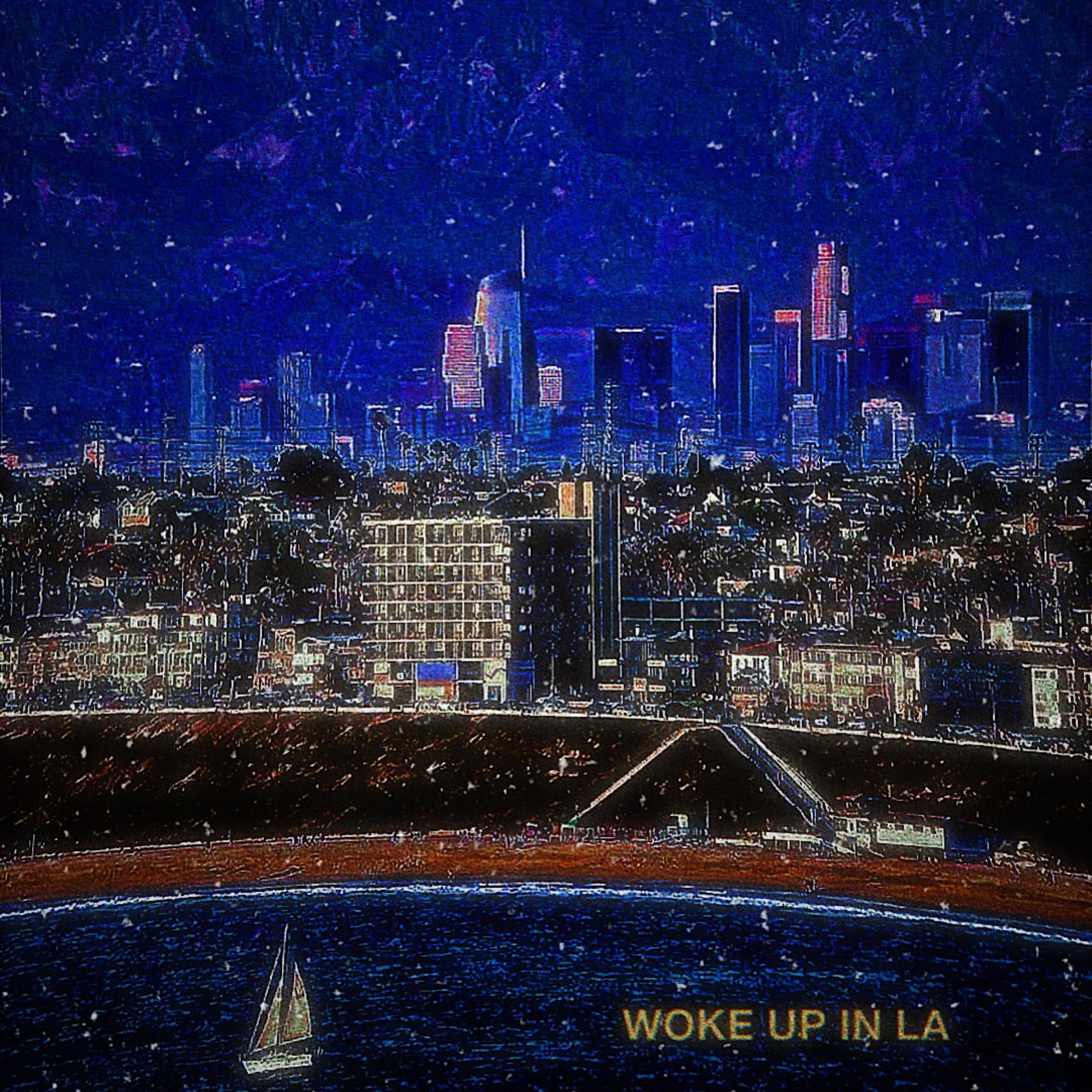 WOKE UP IN LA artwork