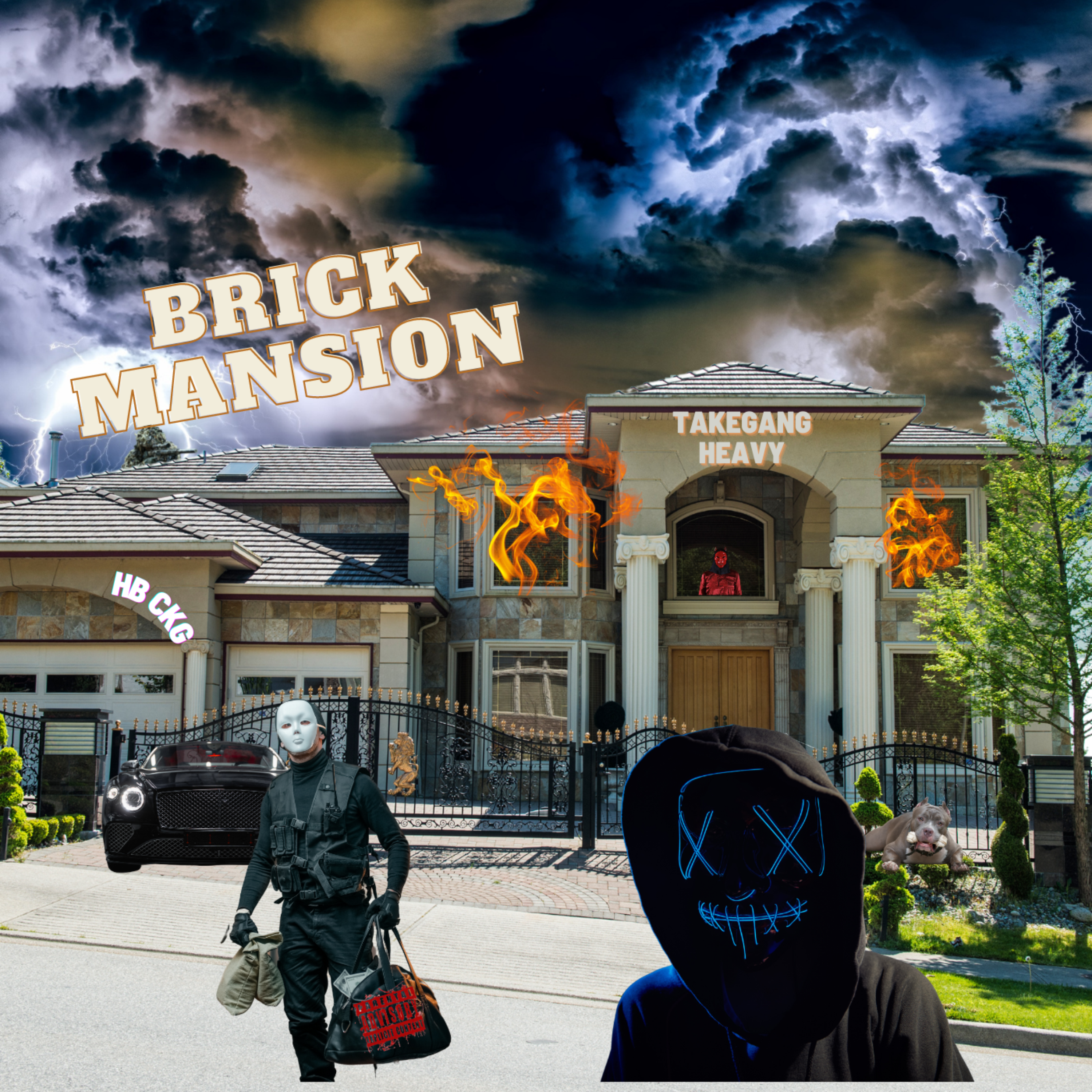 Brick Mansion artwork