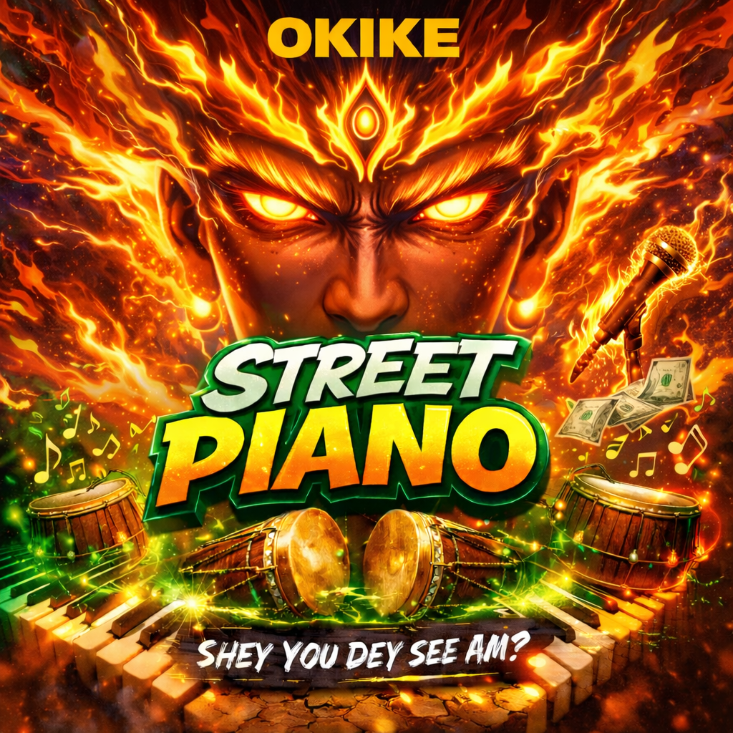 Street Piano by Okike cover art