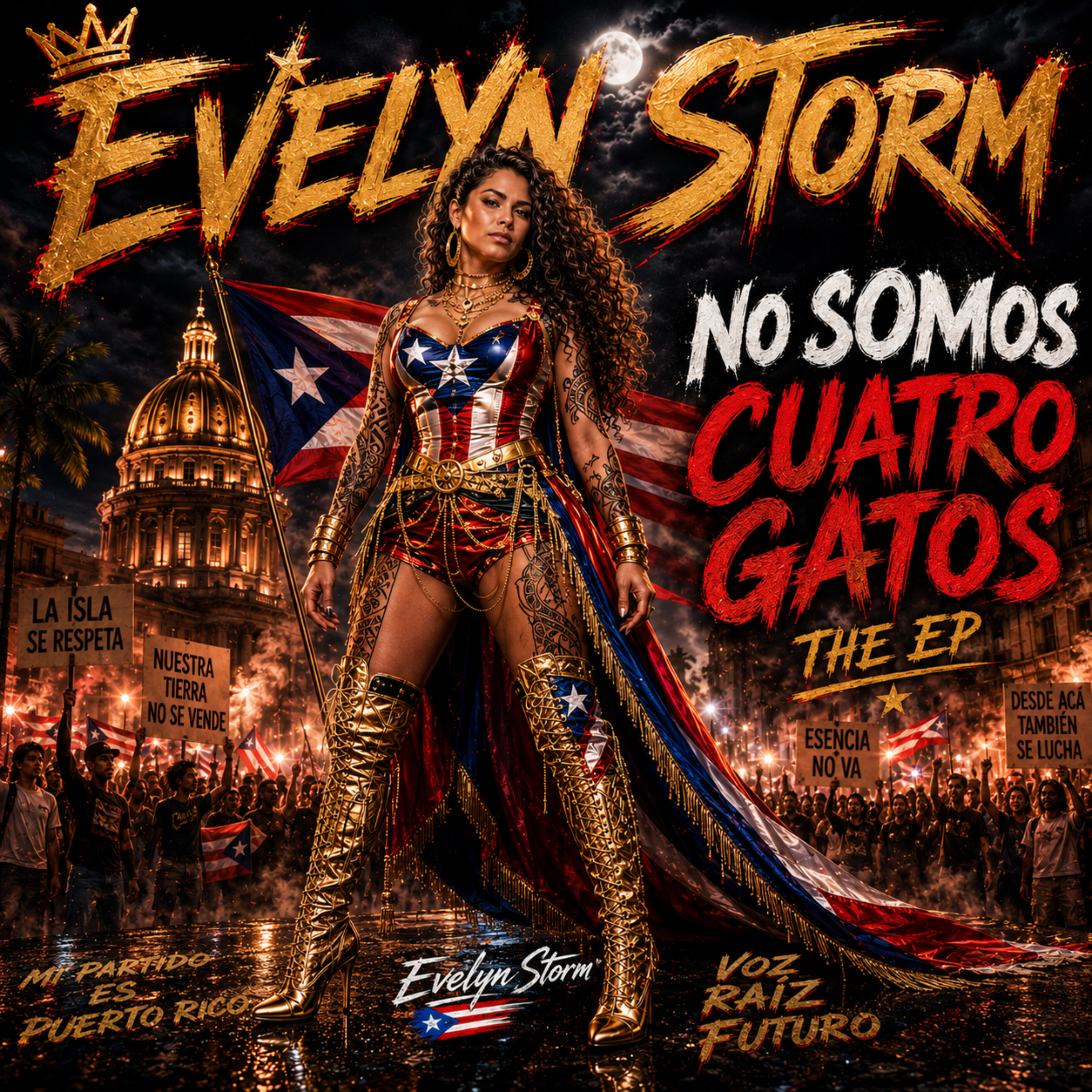 No Somos Cuatro Gatos by Evelyn Storm cover art