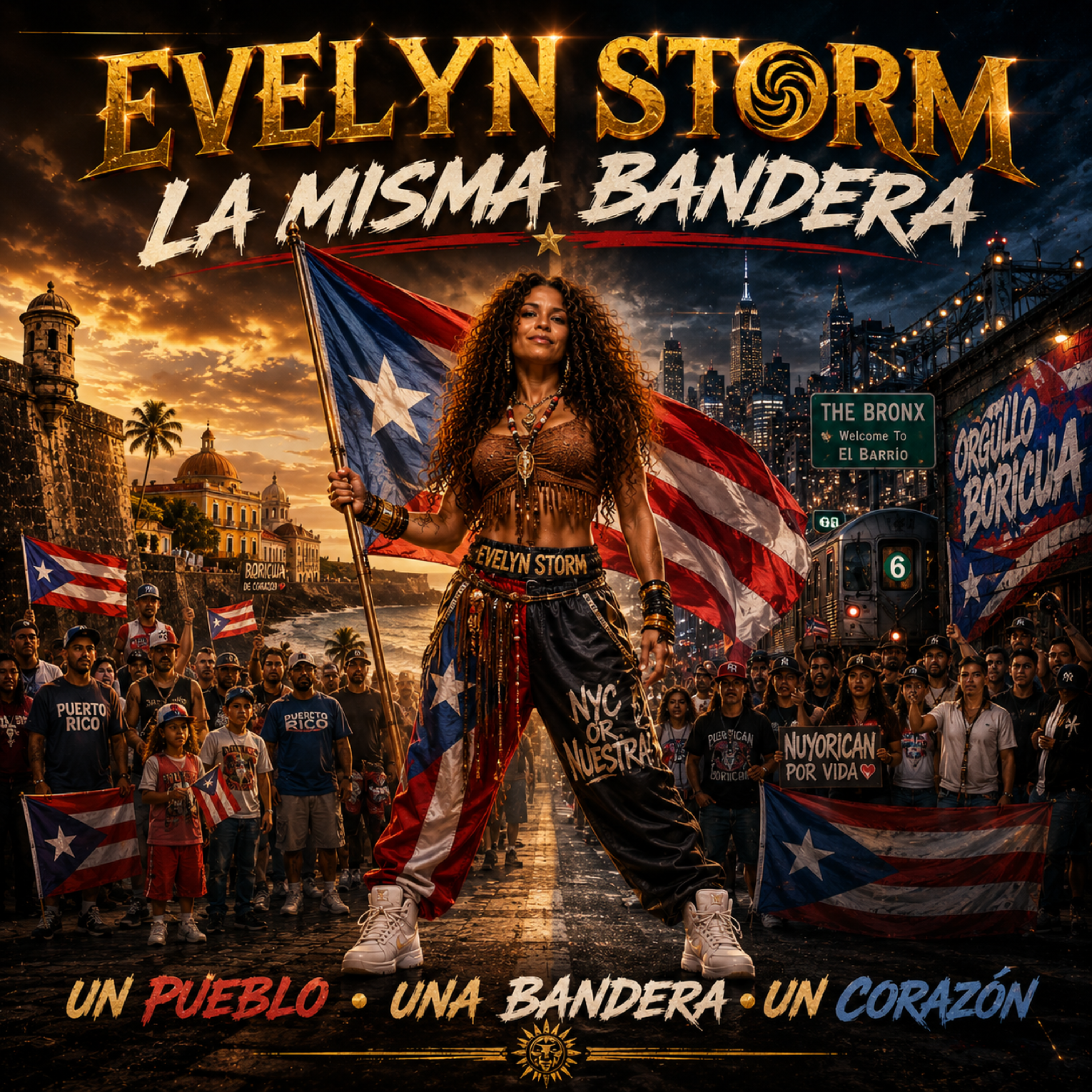 LA MISMA BANDERA by Evelyn Storm cover art