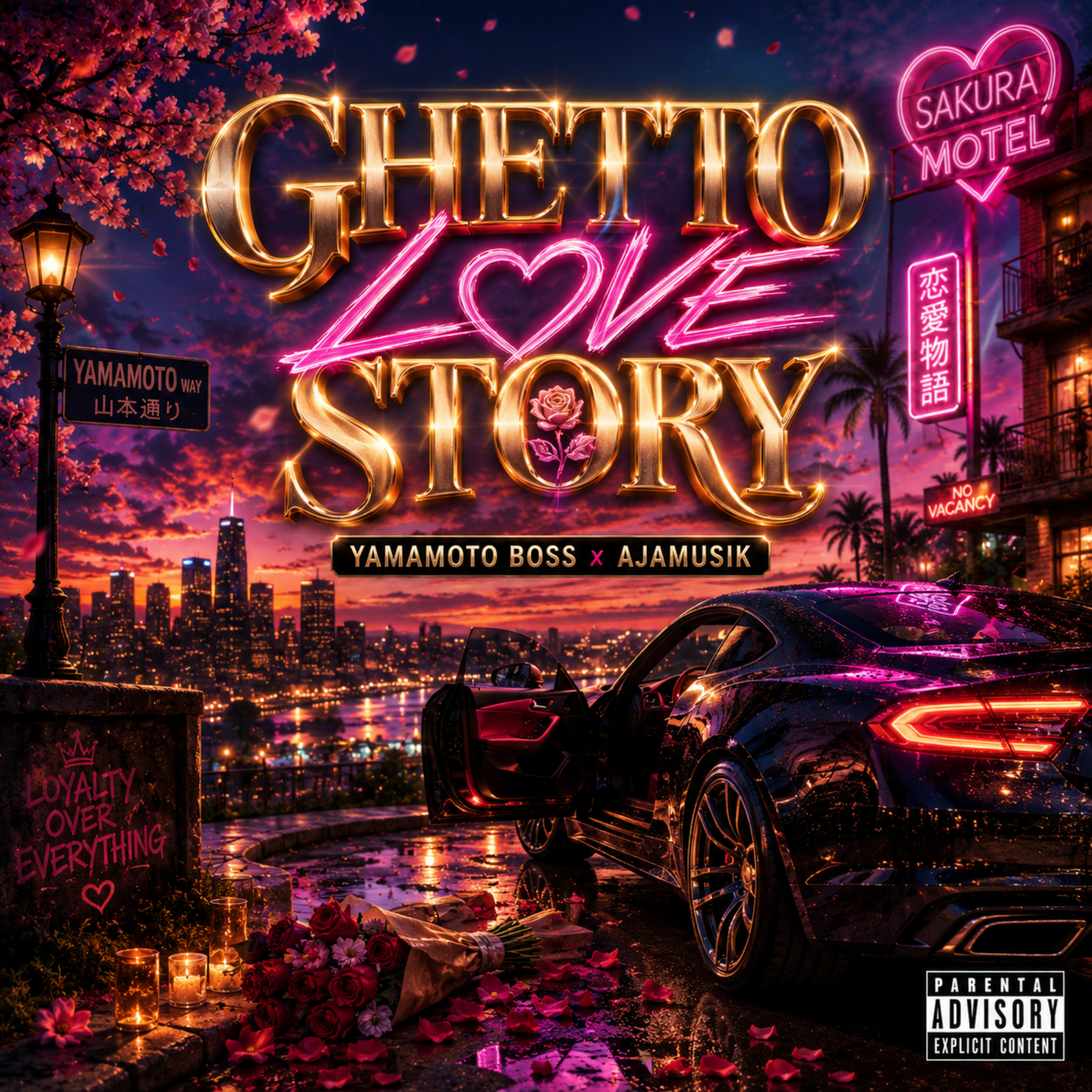 GHETTO LOVE STORY by Trap Dolla cover art