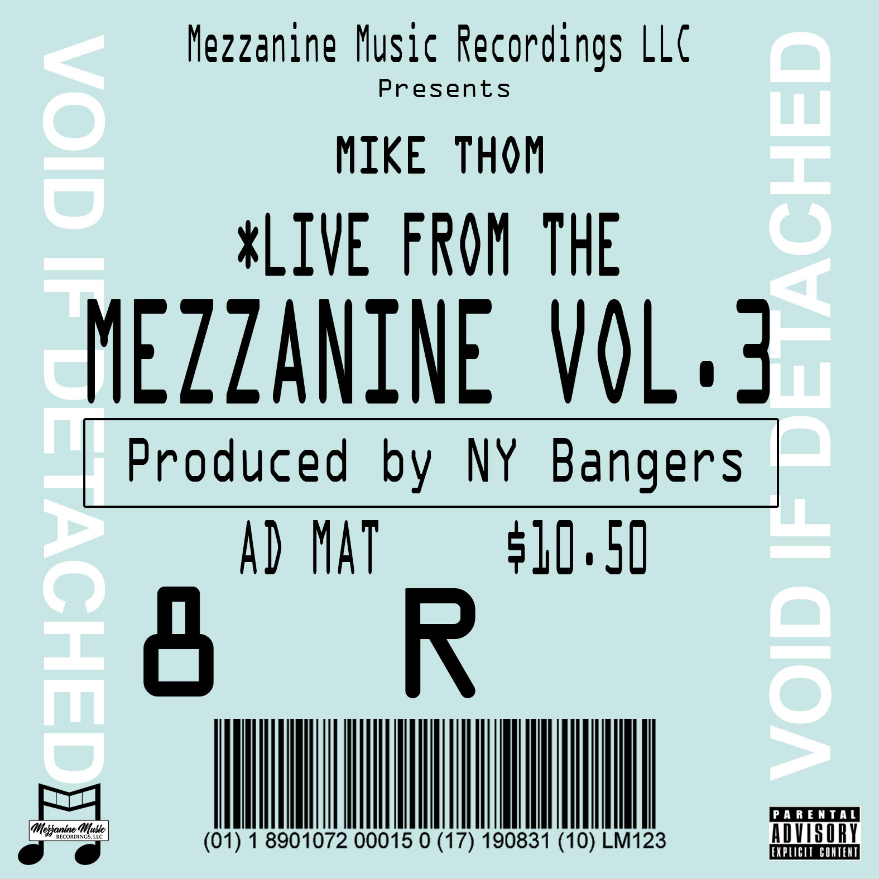 Live From The Mezzanine Vol. 3 artwork