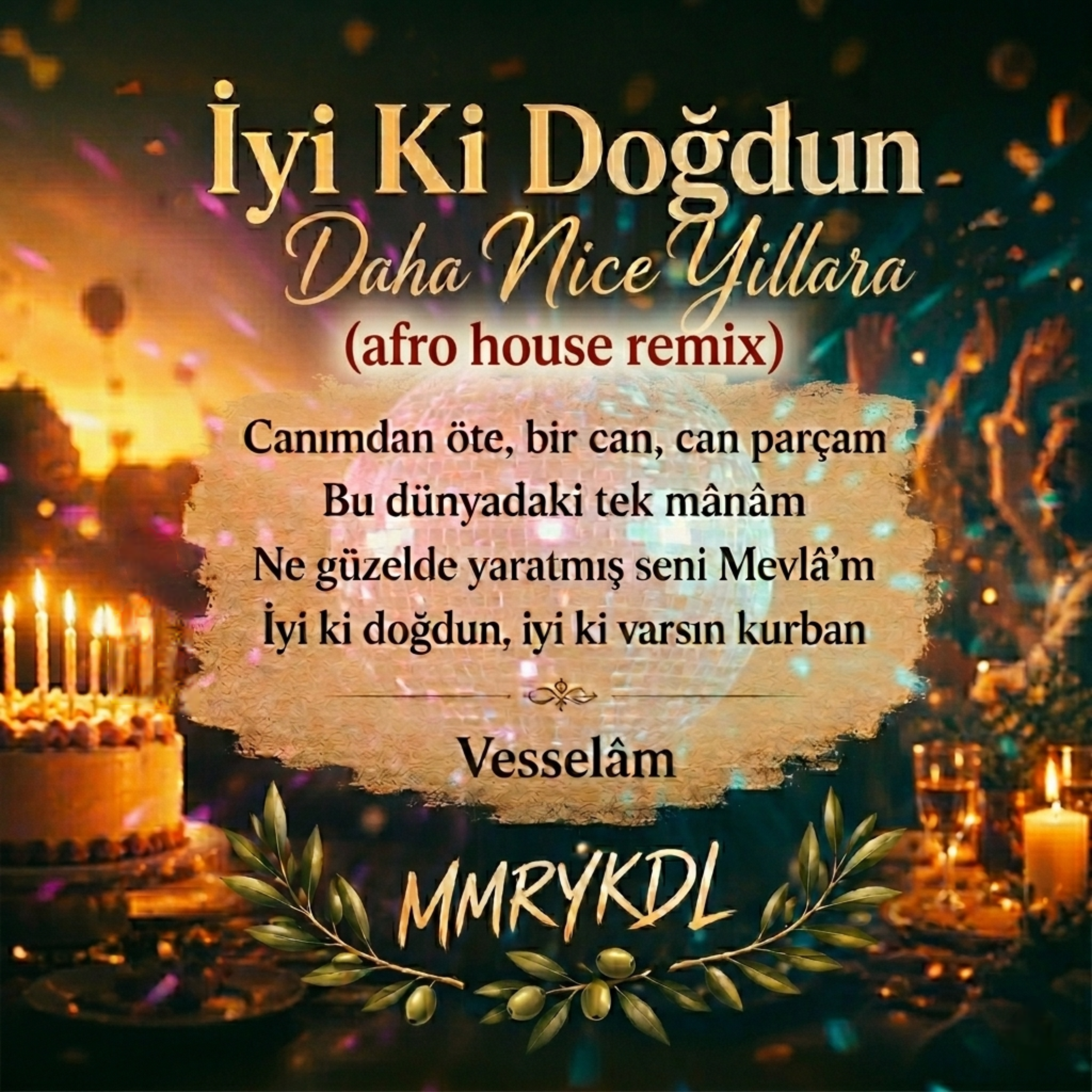 İYİKİ DOĞDUN DAHA NİCE YILLARA (afro house remix) by MMRYKDL cover art