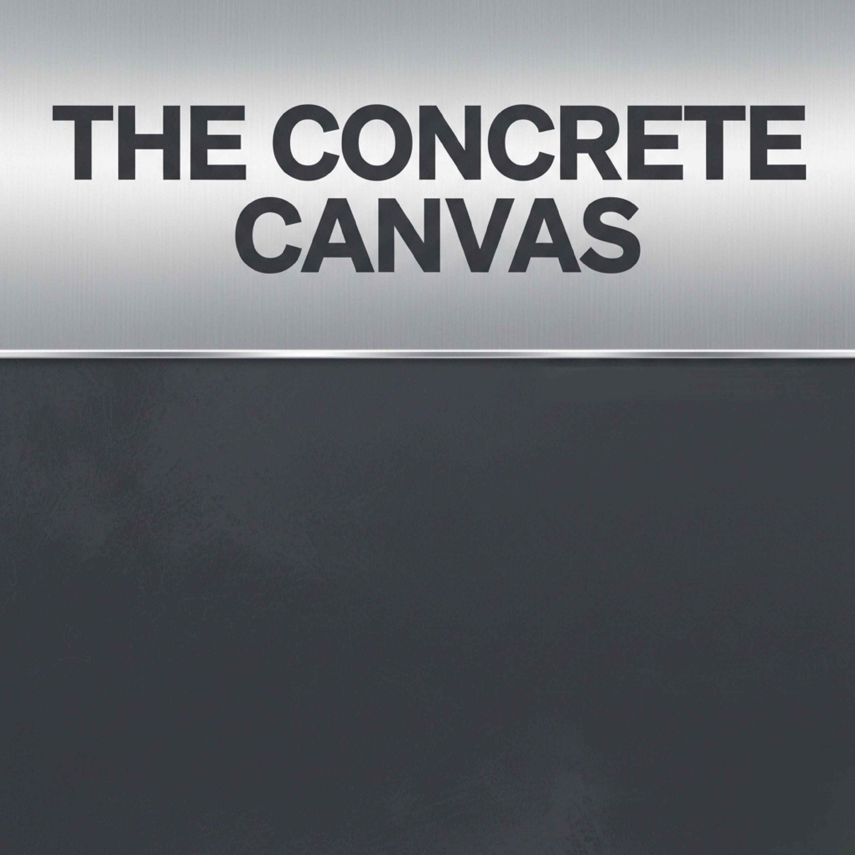The Concrete Canvas artwork