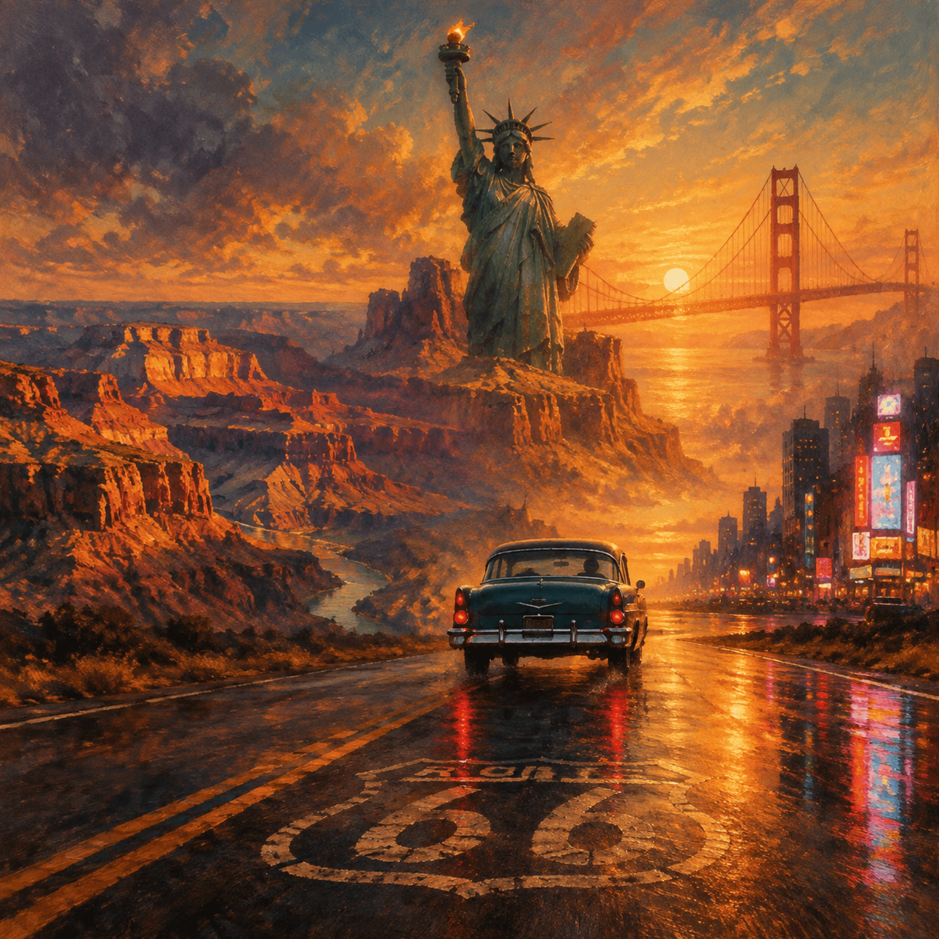 Audio Postcards from USA by SørenFreja cover art