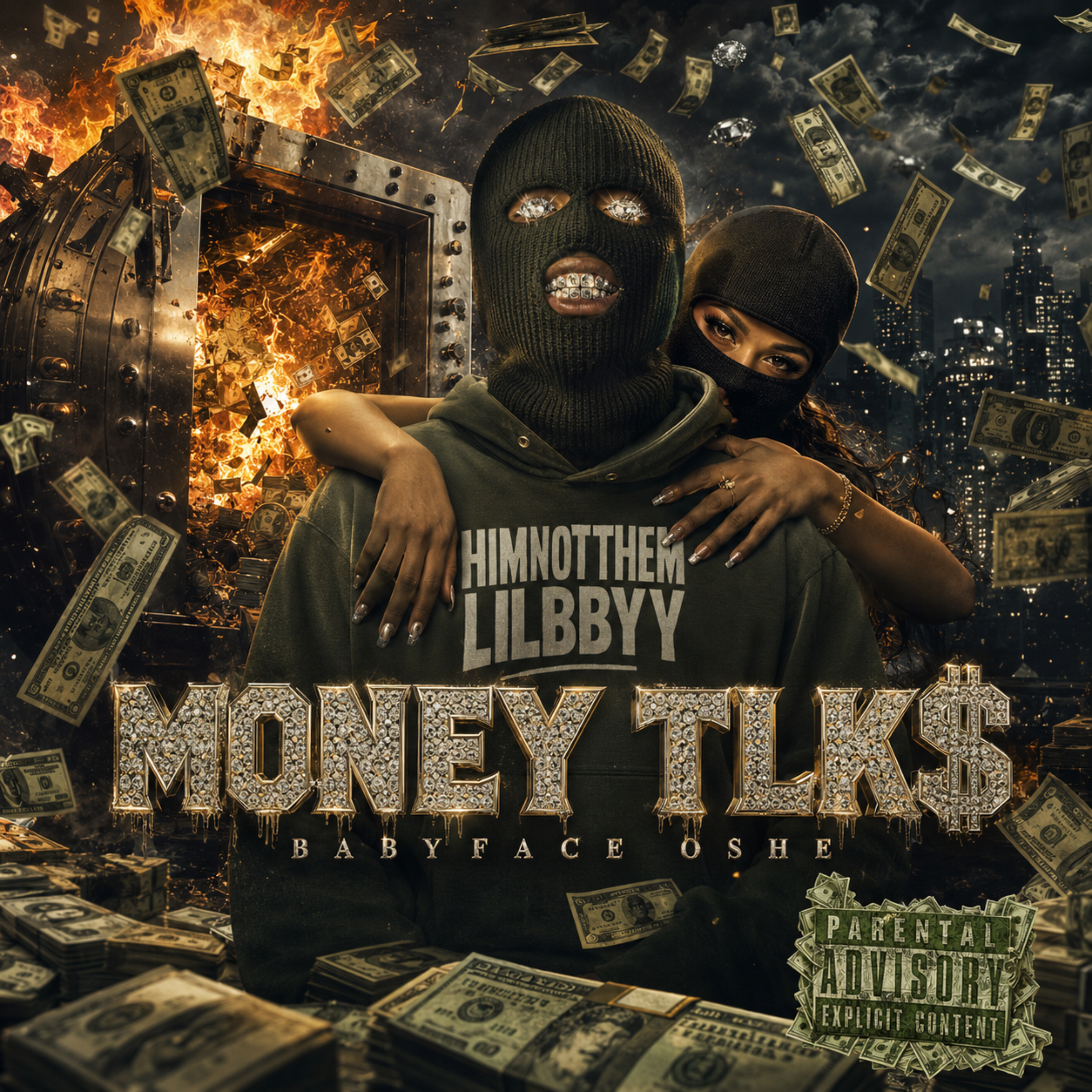 MONEY TLK$ by BabyFace Oshe cover art
