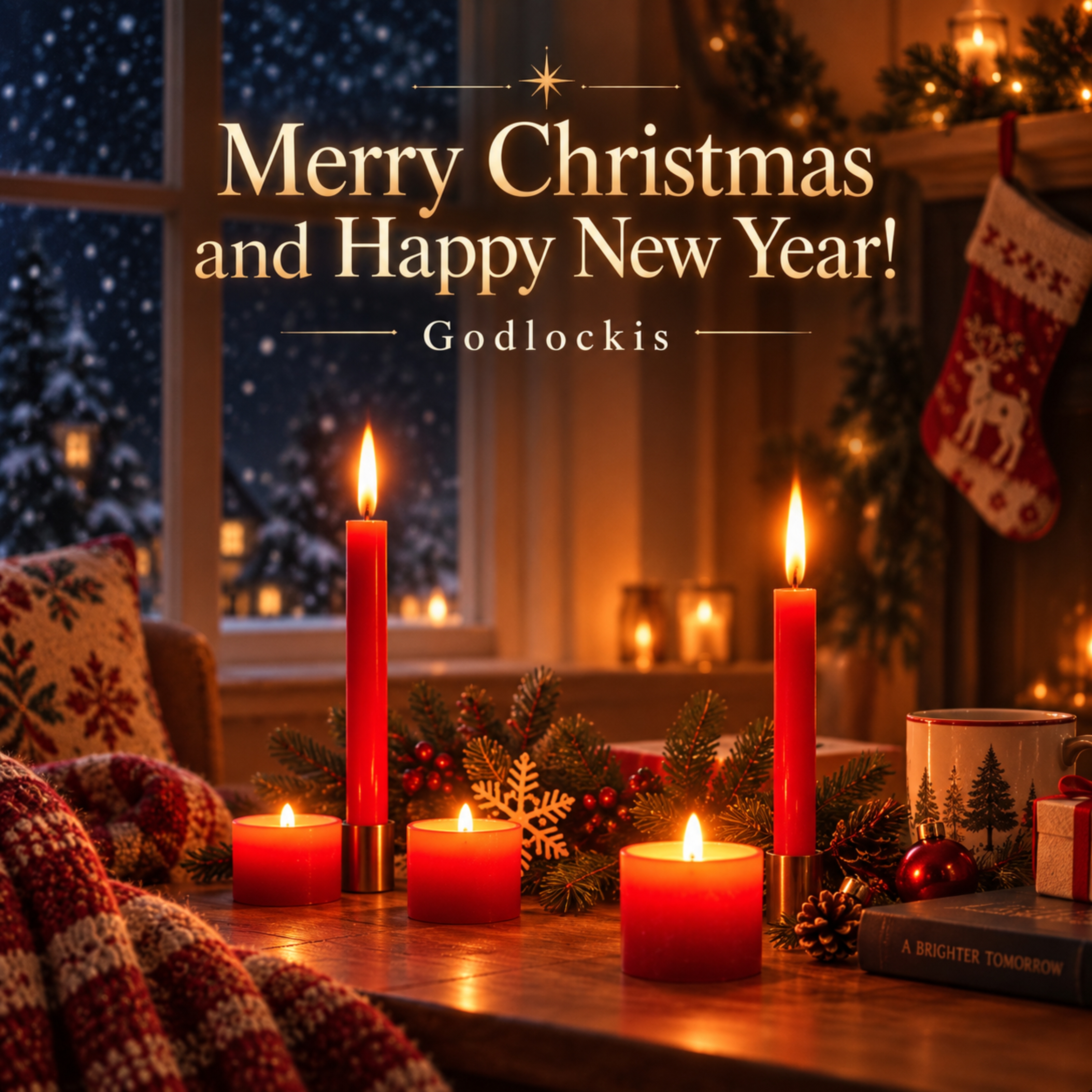 Merry Christmas and Happy New Year! by Godlockis cover art
